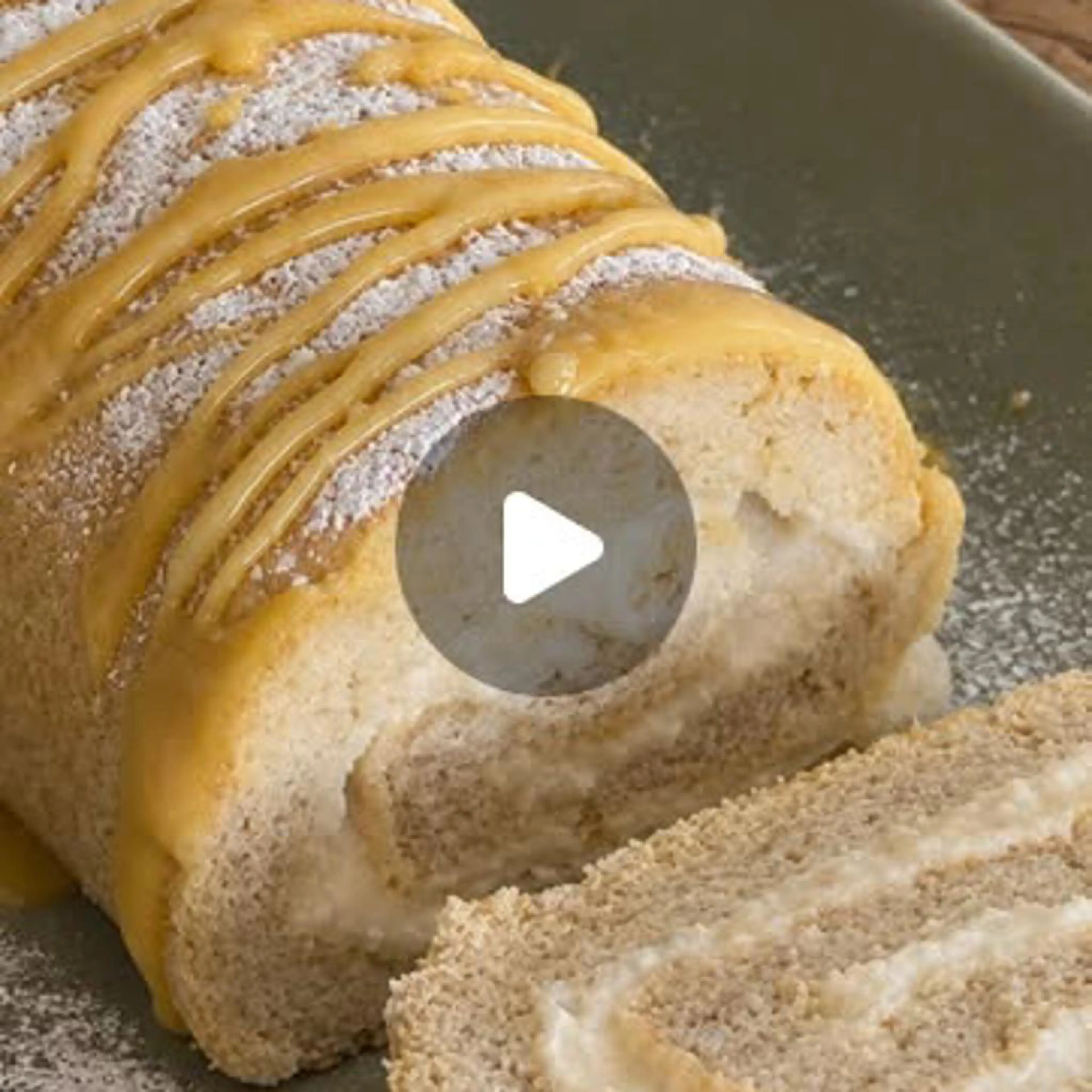 Lemon Cake Roll