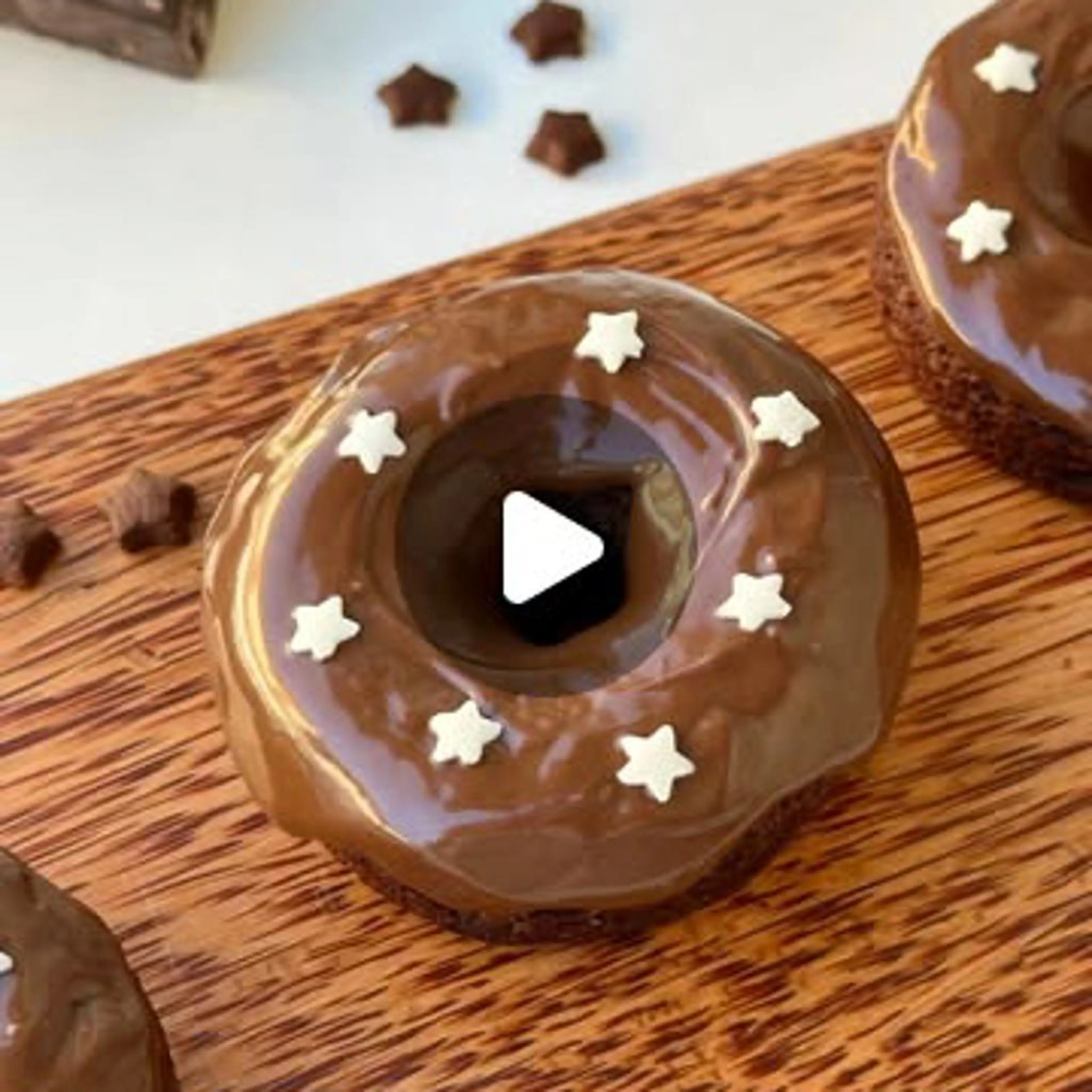 Cocoa Water Donuts in an Air Fryer