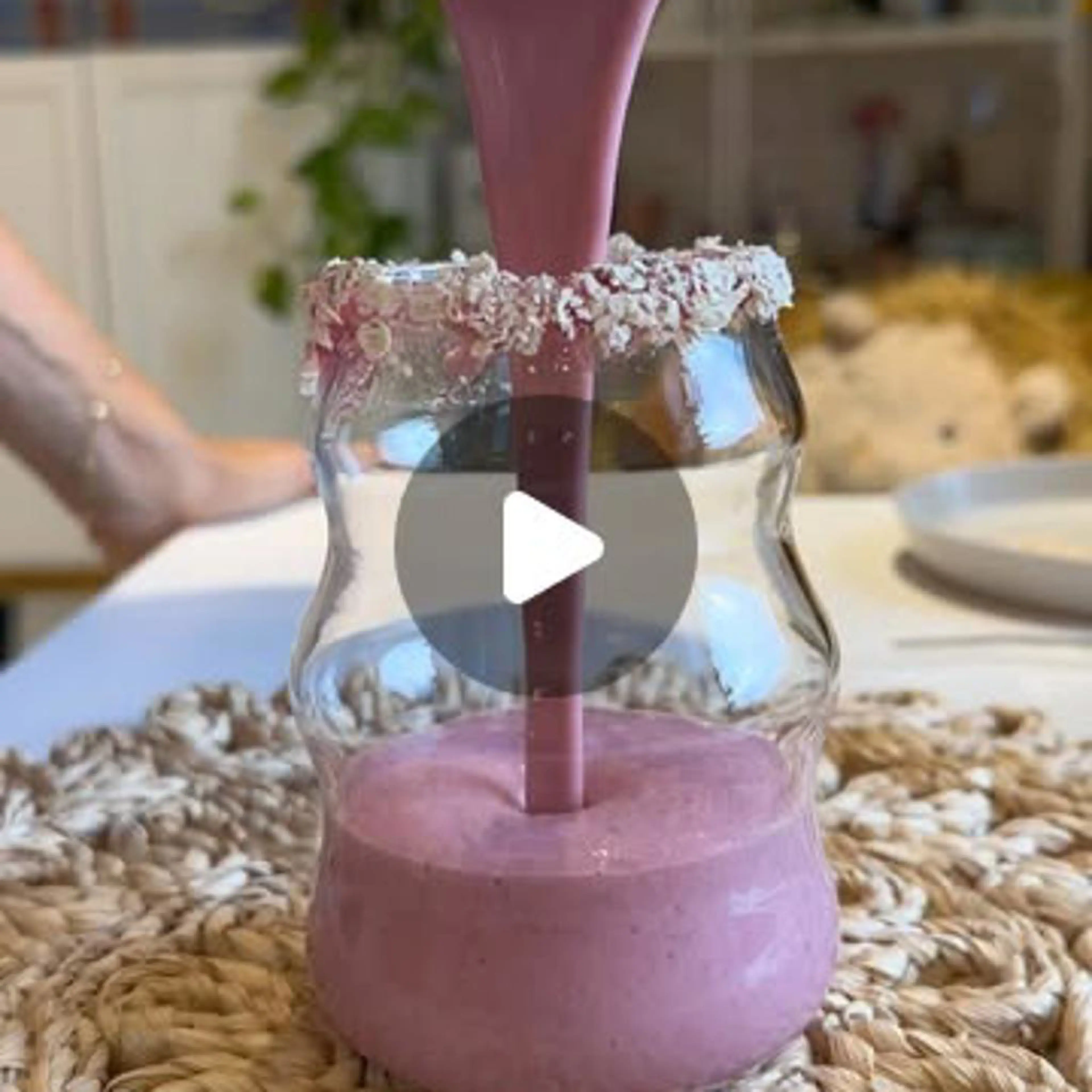 Pink Raspberry Smoothie