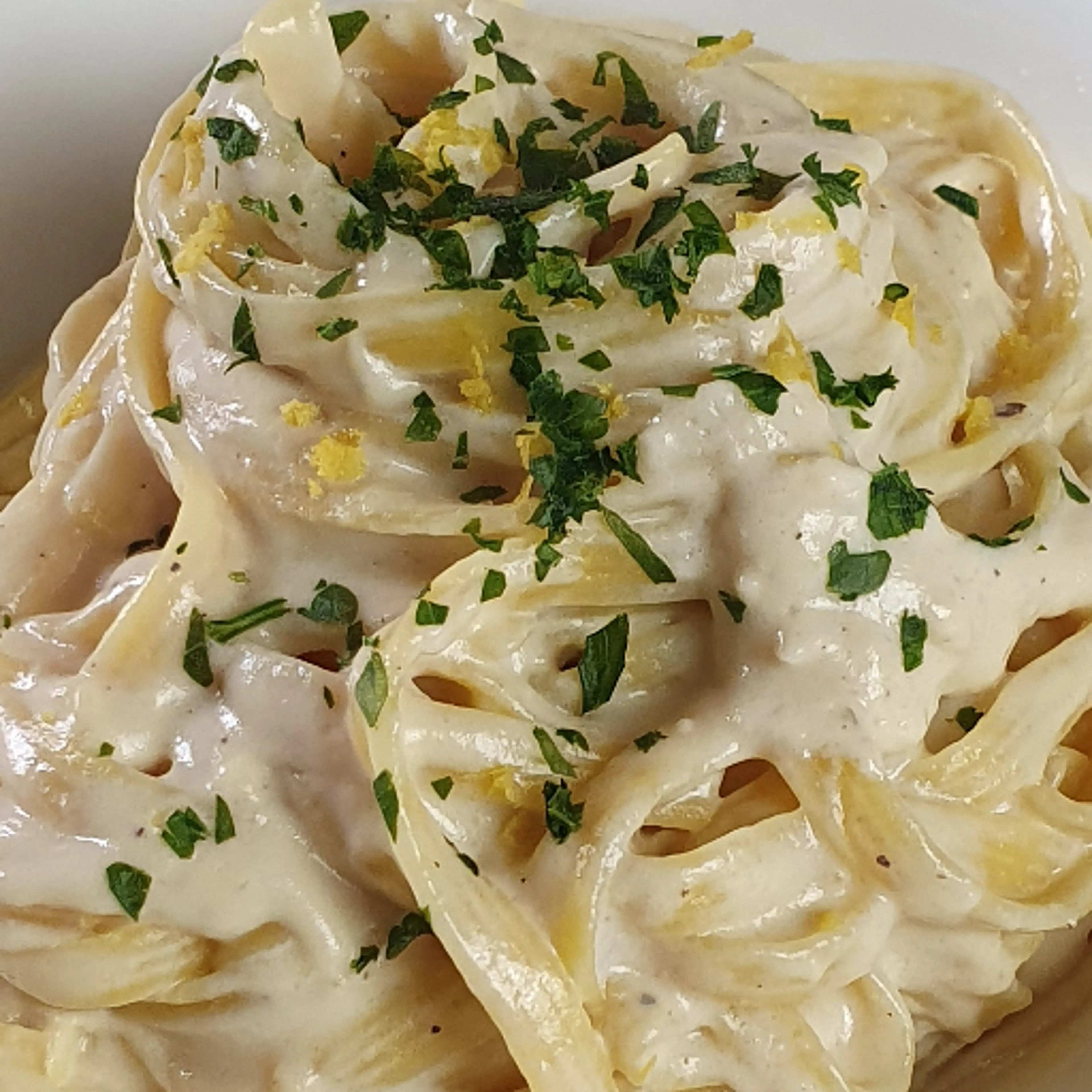 Vegan Lemon Tagliolini