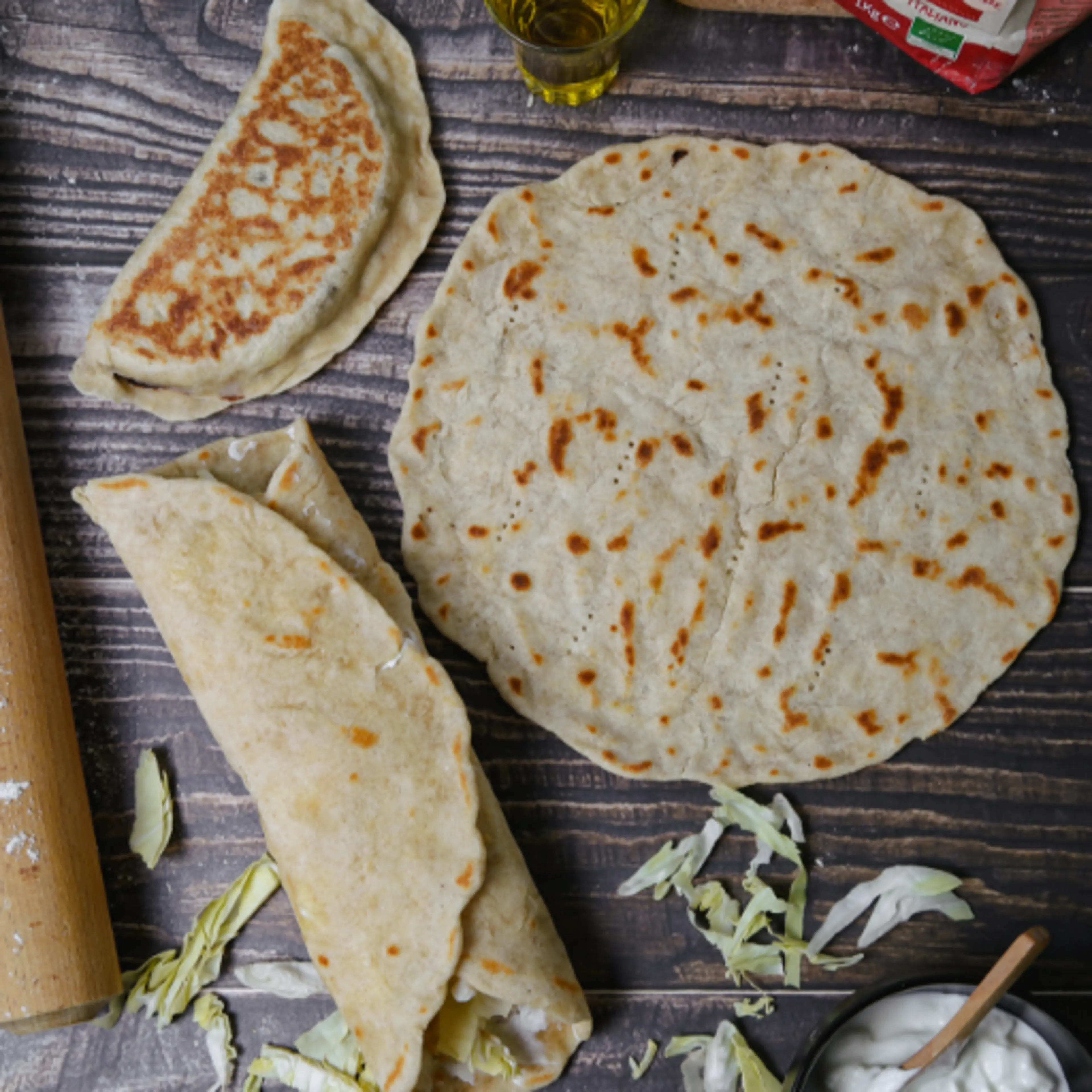 Yogurt piadinas