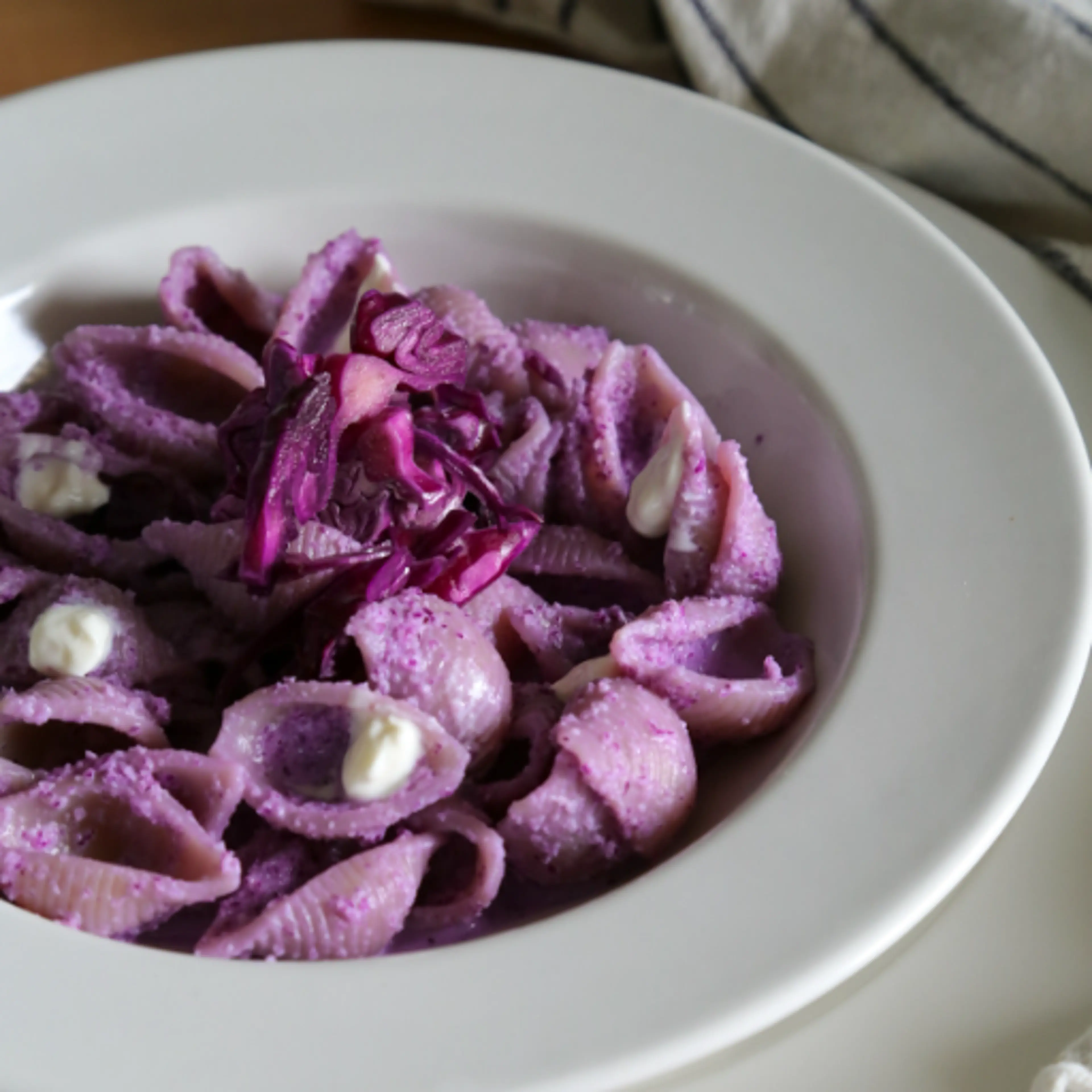 PURPLE CABBAGE PASTA
