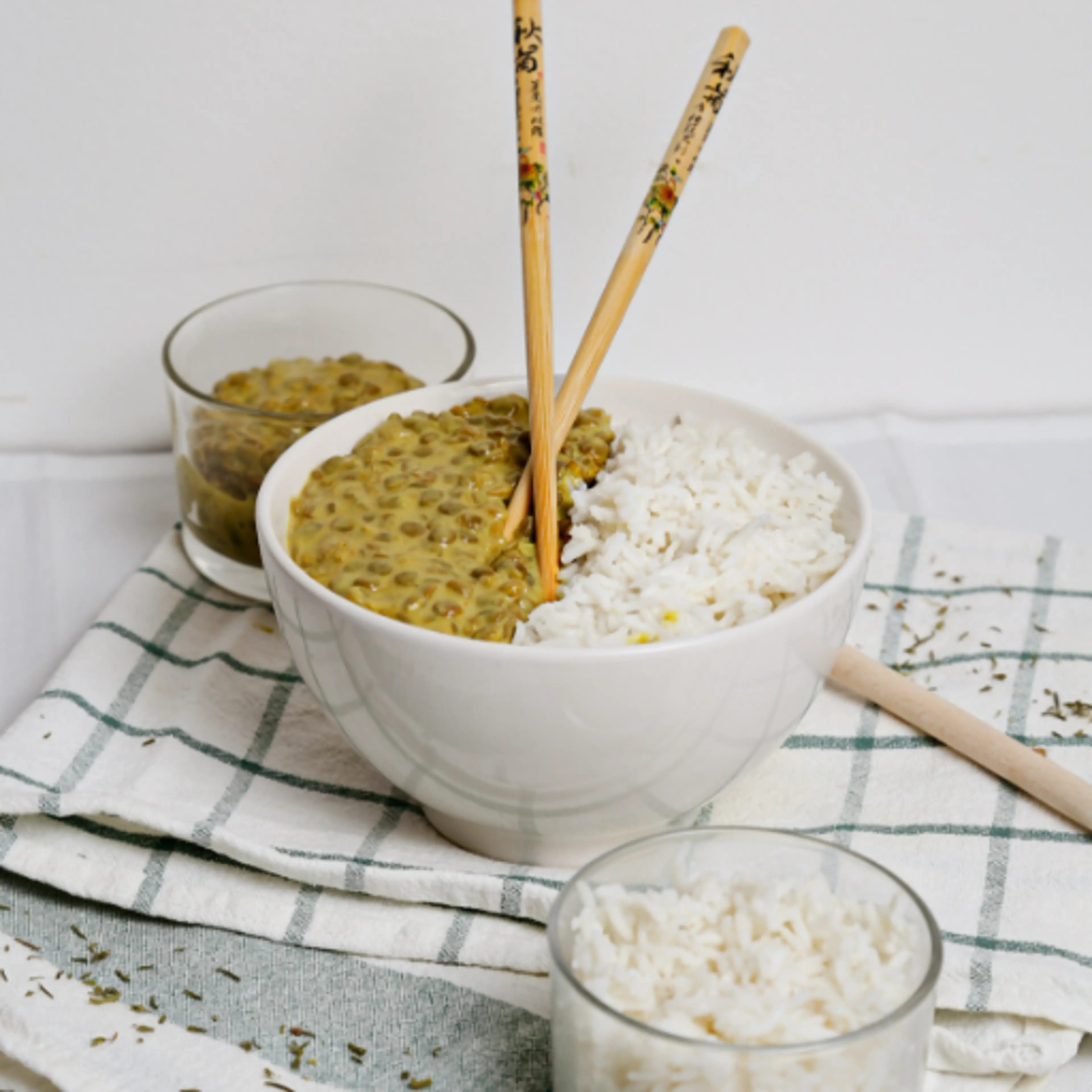 Lentil and Basmati Dahl