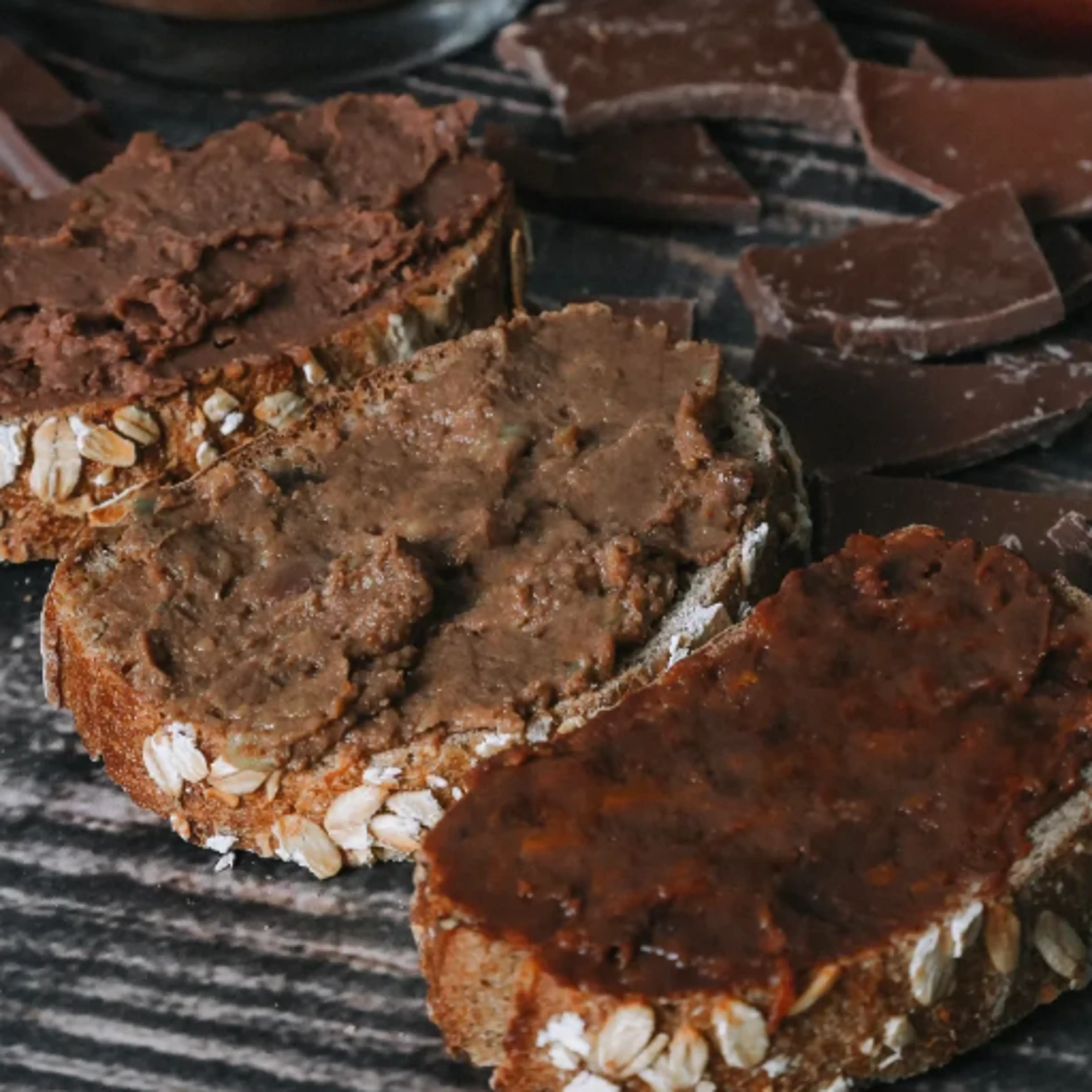 3 vegan chocolate mousses