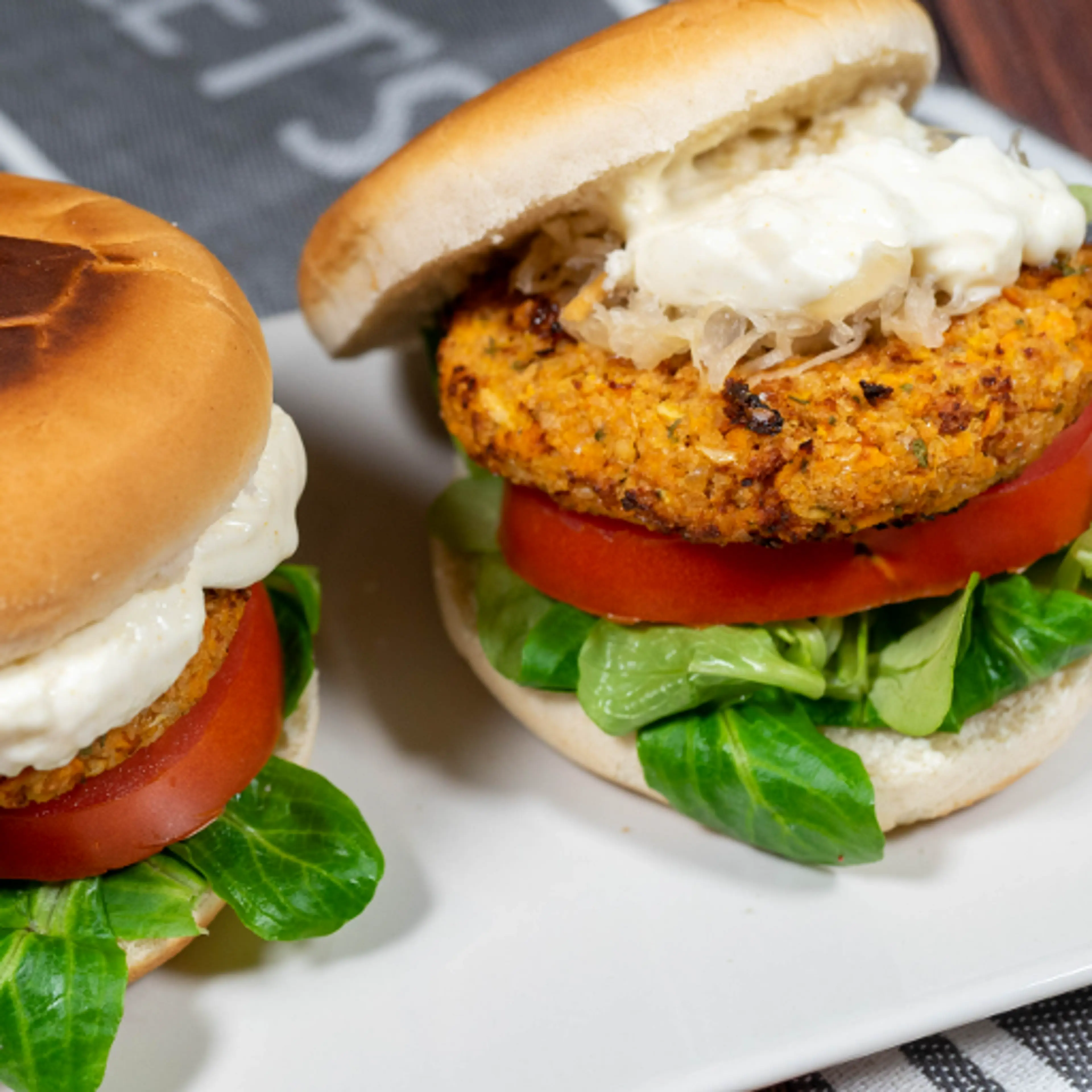 Gluten-free vegetable burgers - Il Girasole Verde