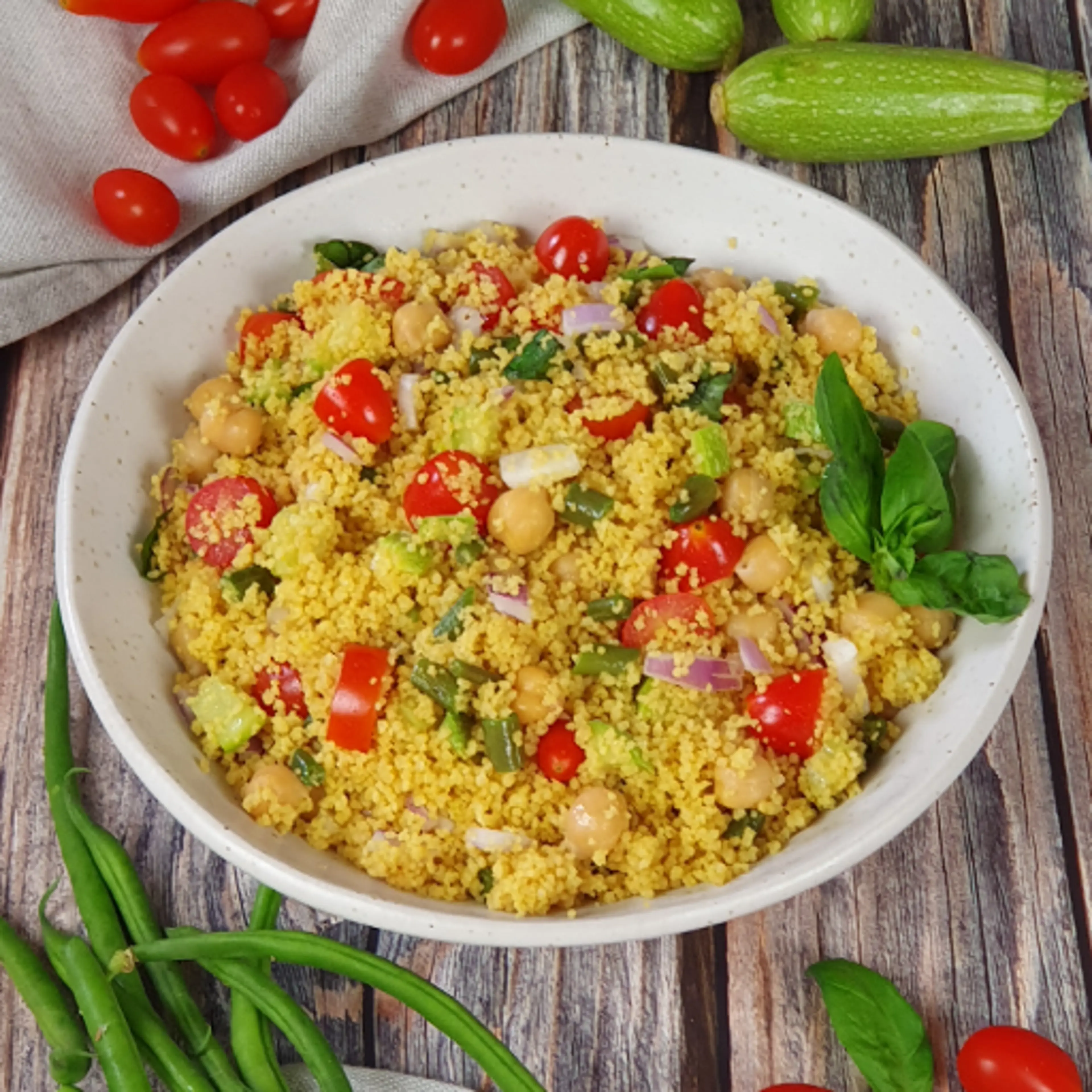 Summer couscous