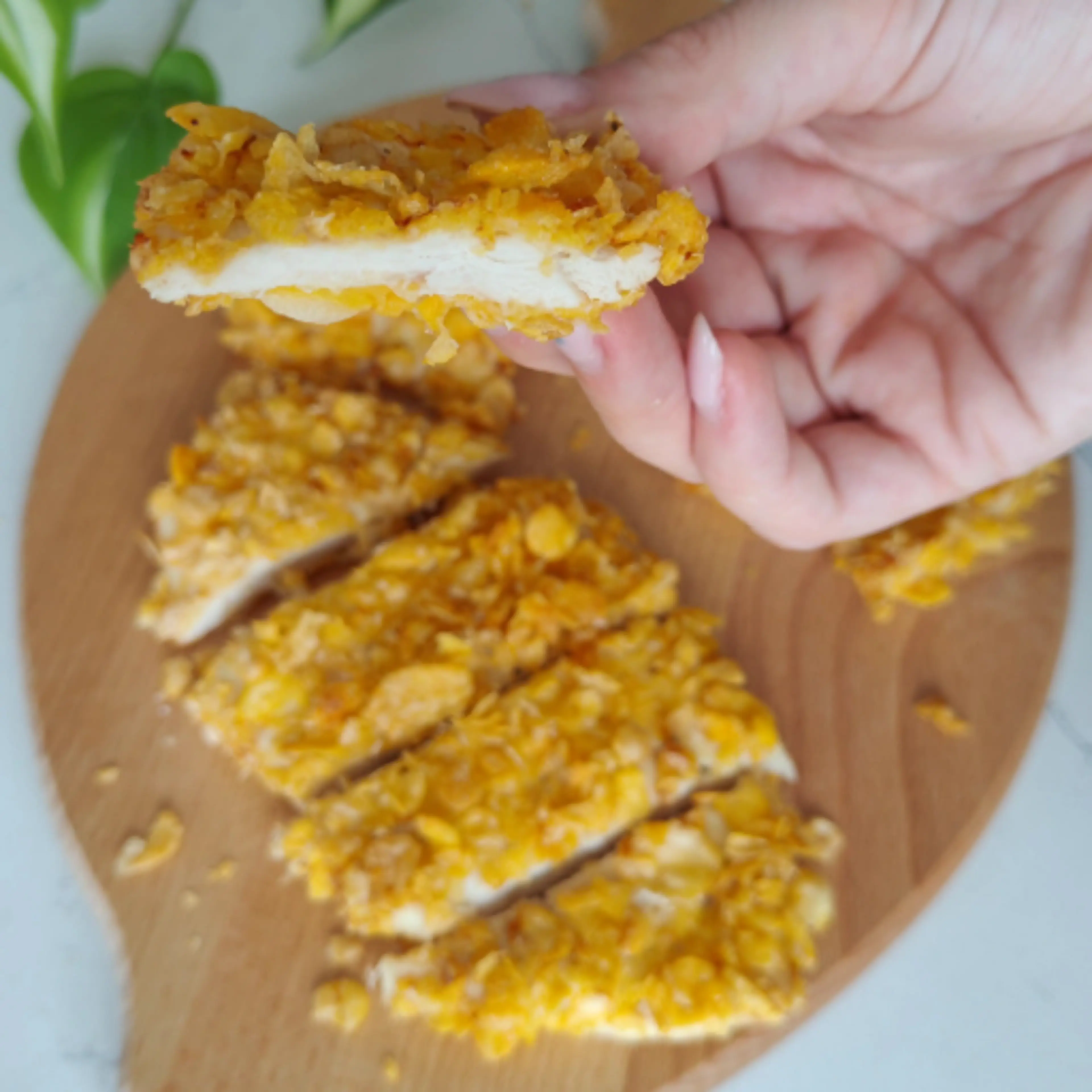 Super crispy chicken cutlets - in air fryer