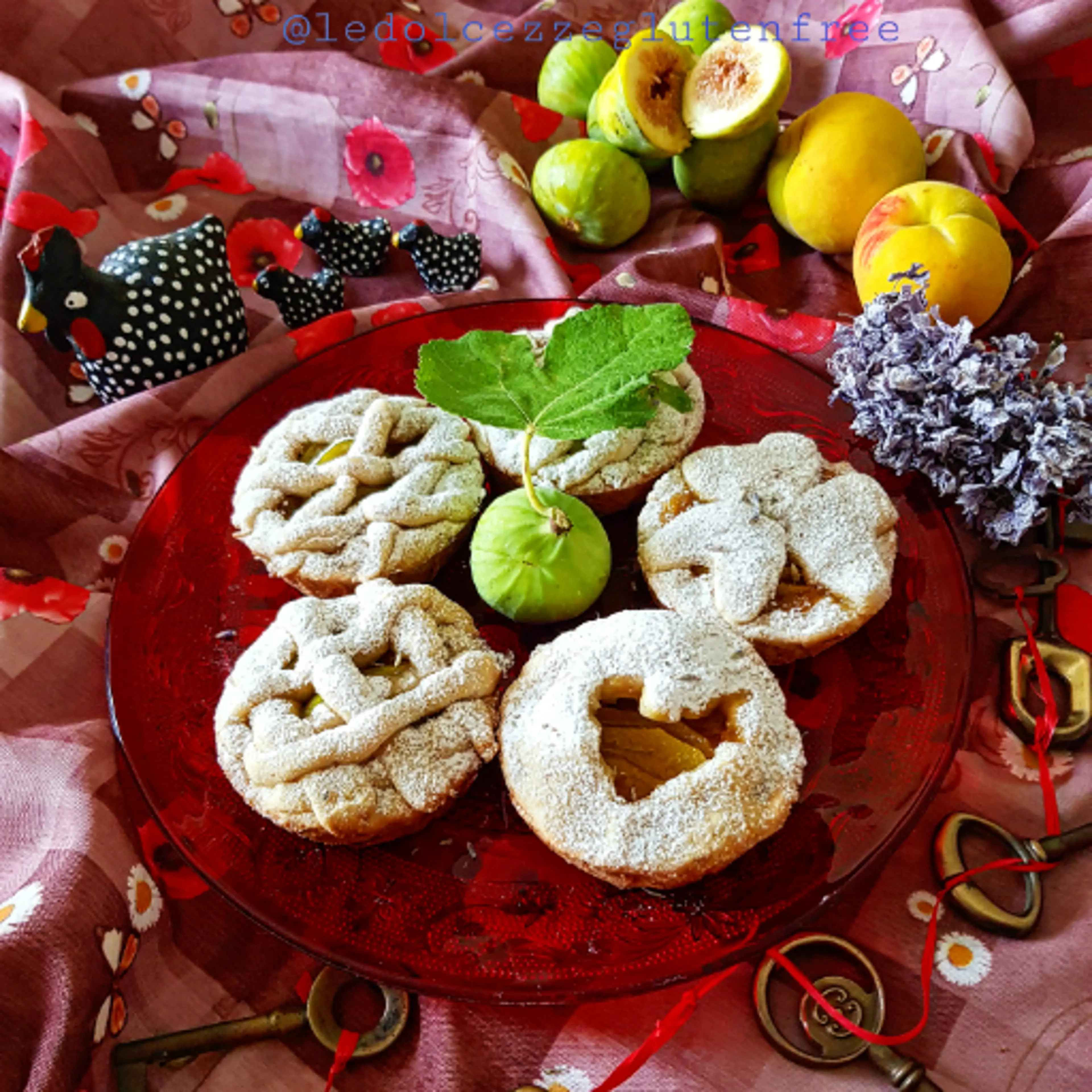 Jam tartlets.