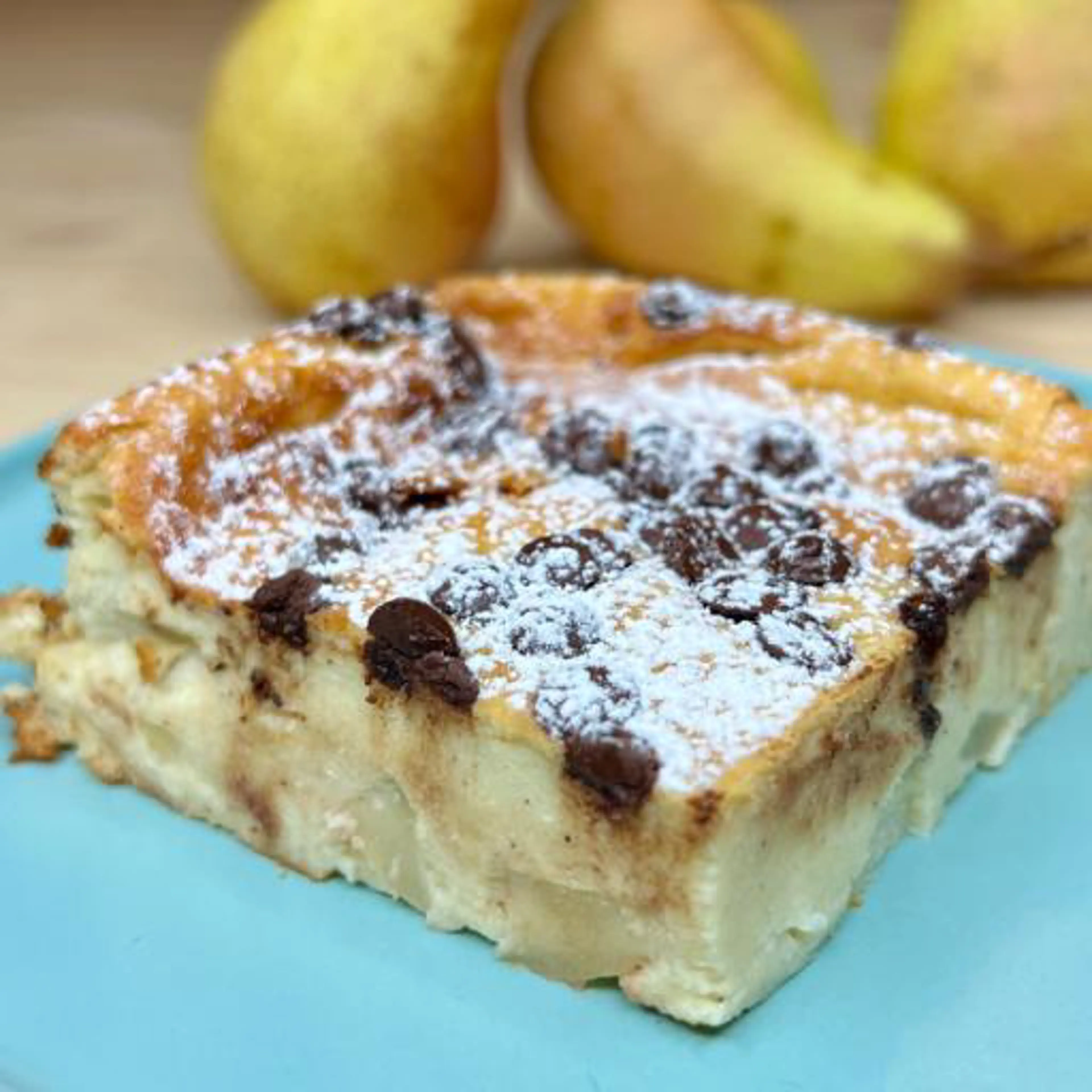 Ricotta and pear cake