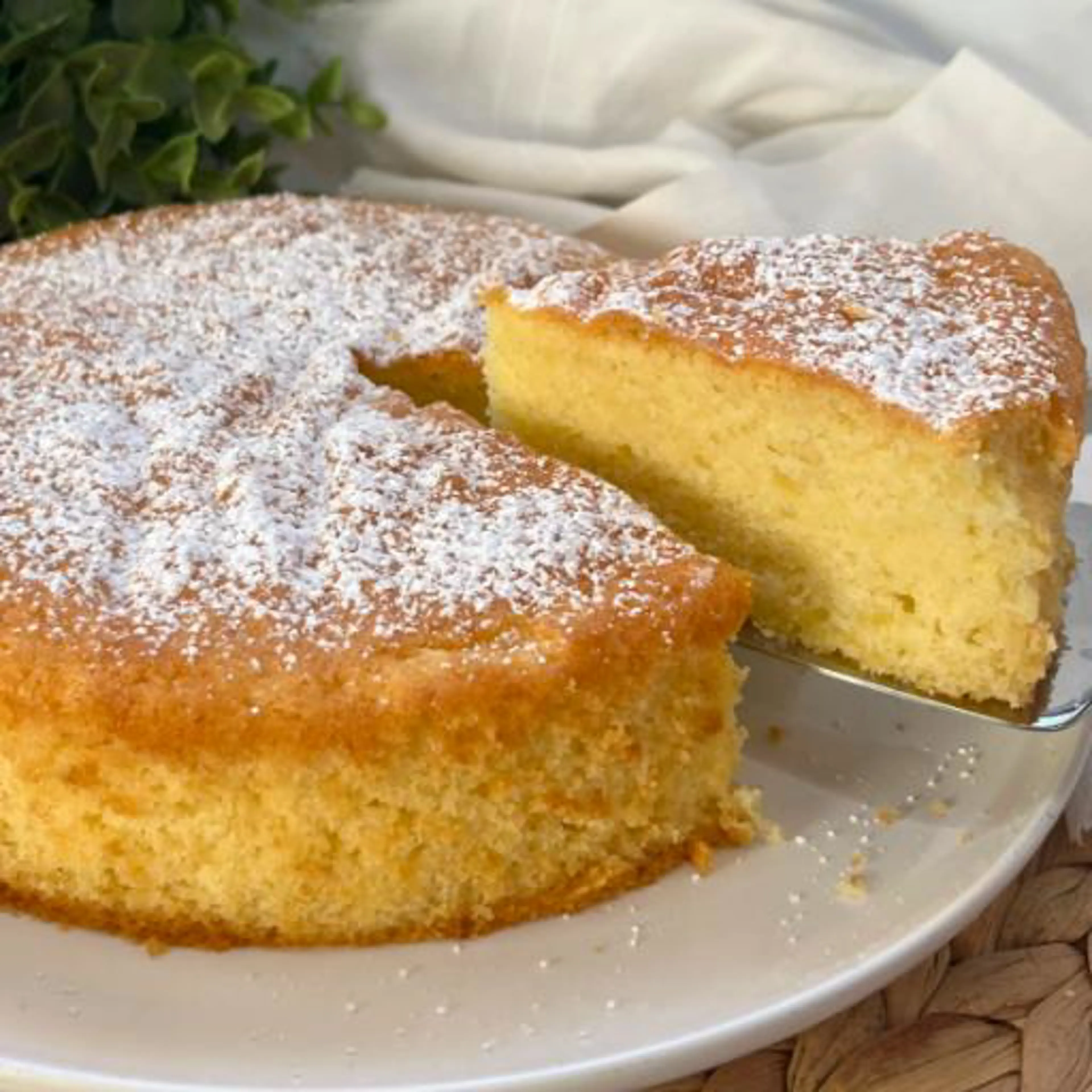 Cake without a scale