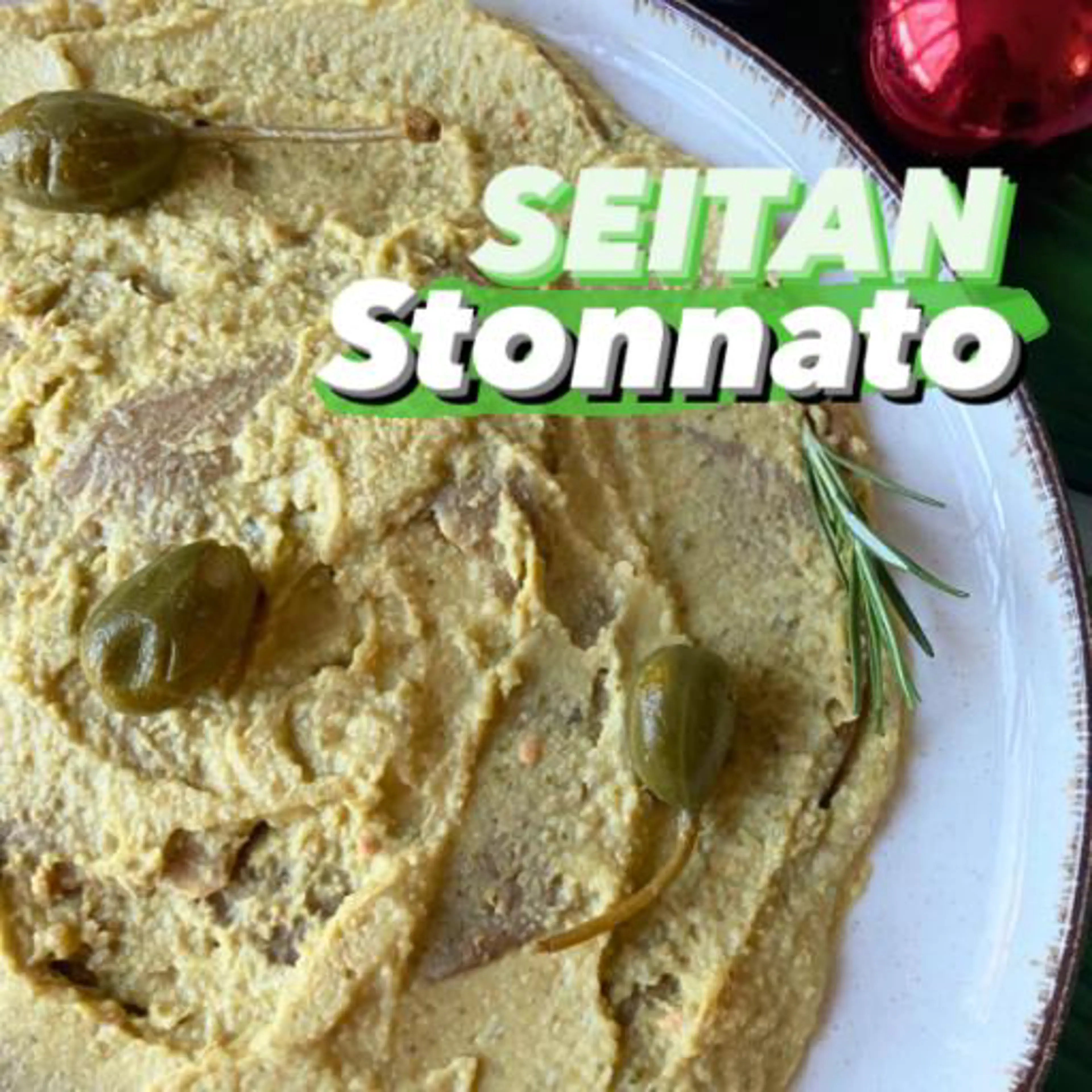 Mock tuna-style seitan