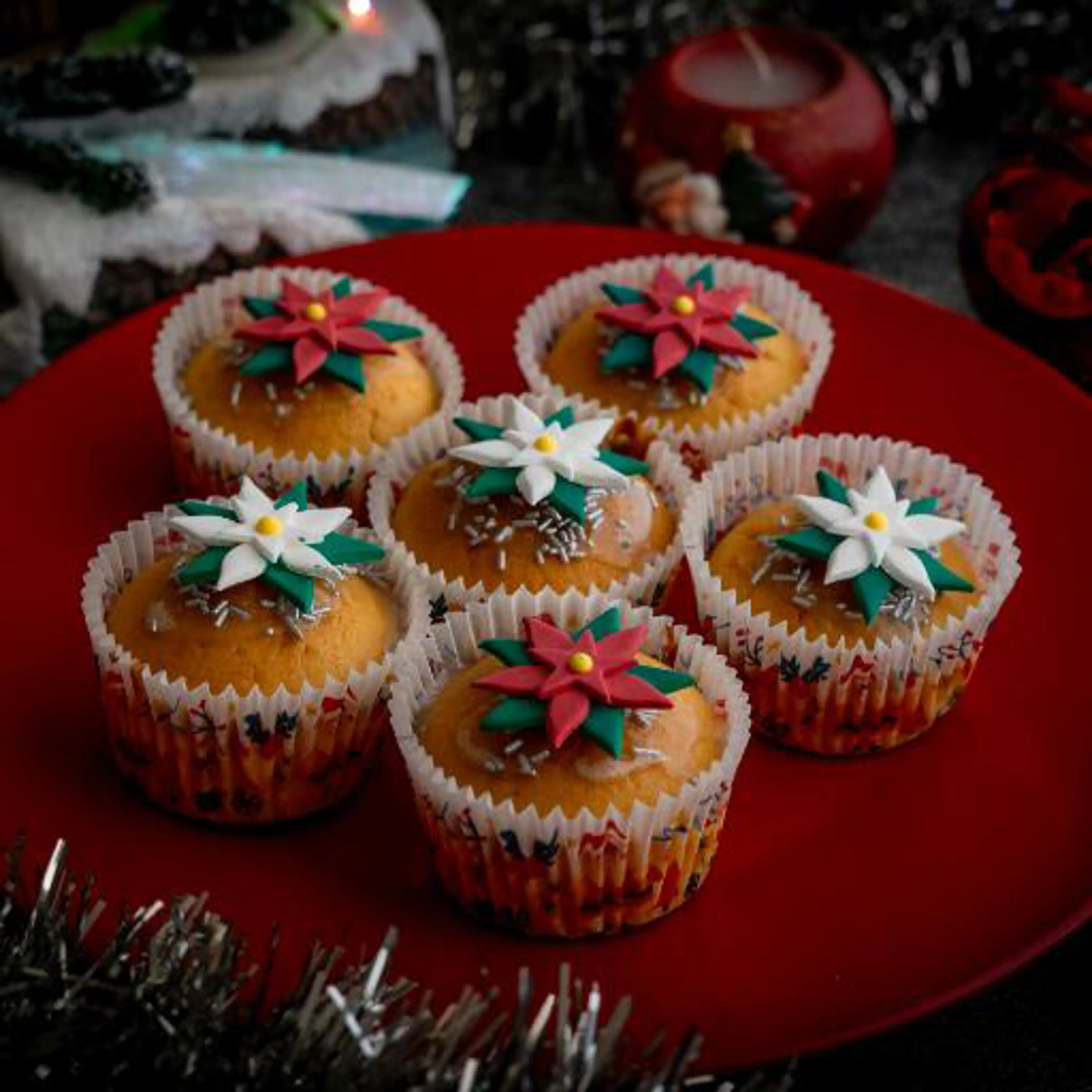 Vanilj- och apelsinmuffins