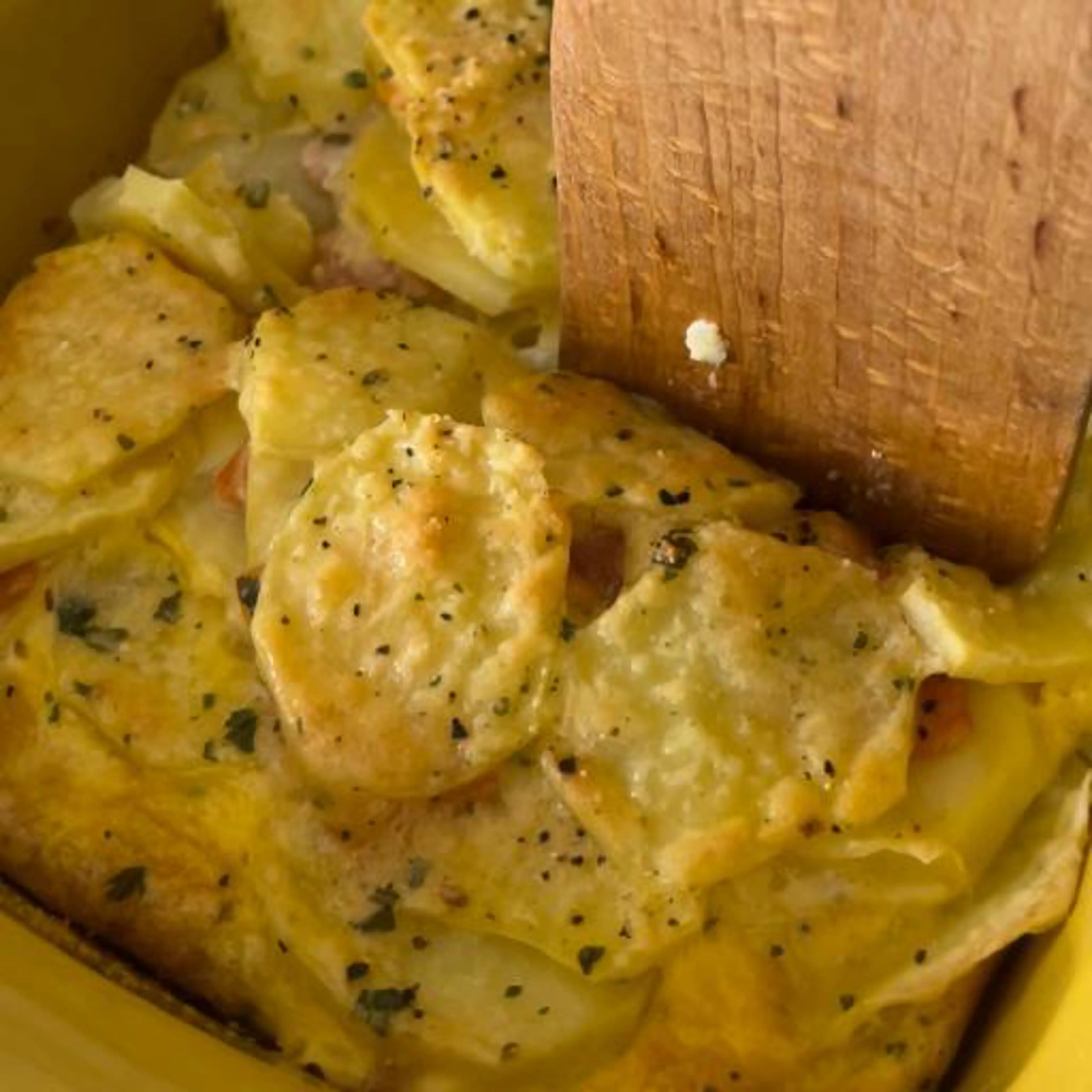 Sformato di patate e salmone affumicato