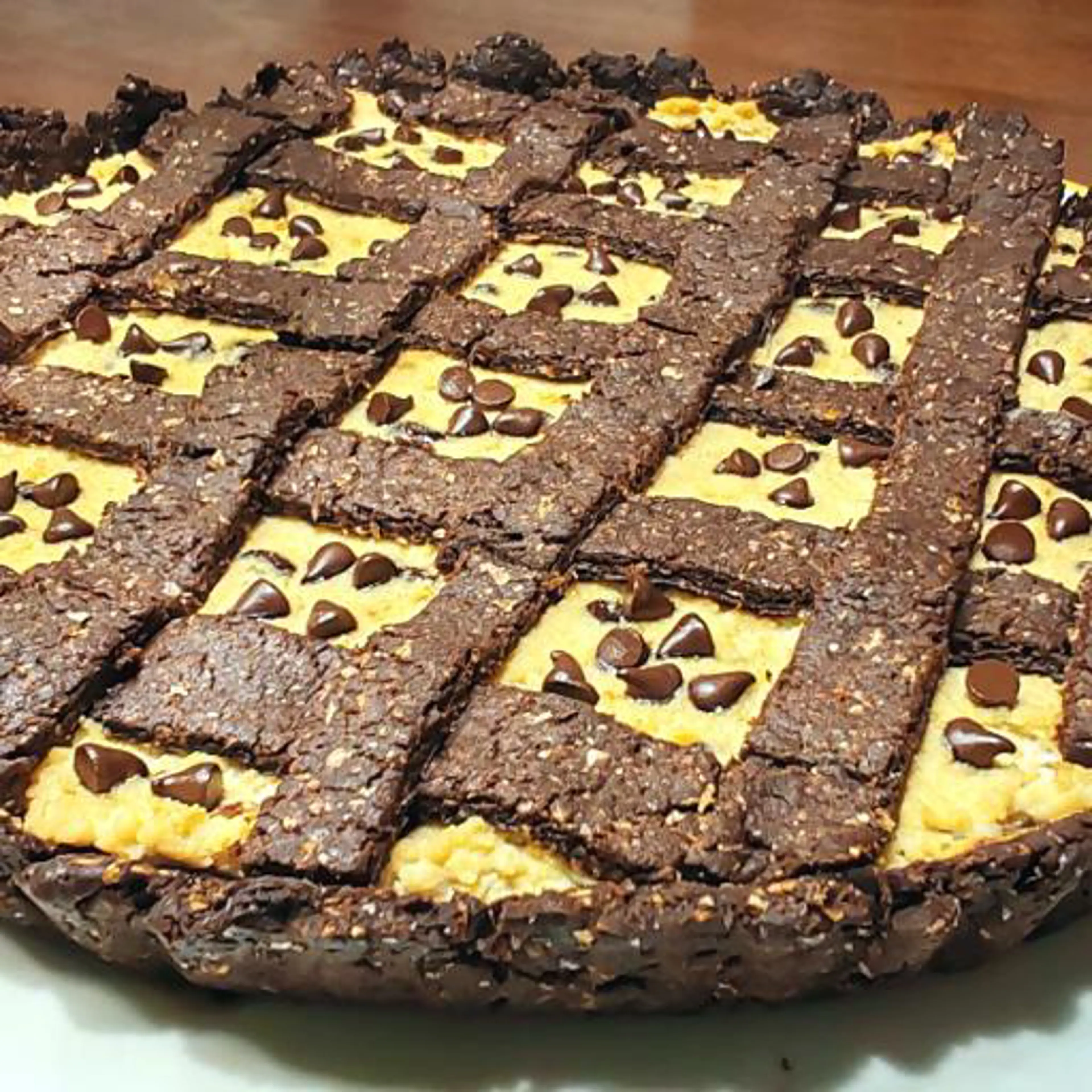 Crostata integrale al cacao