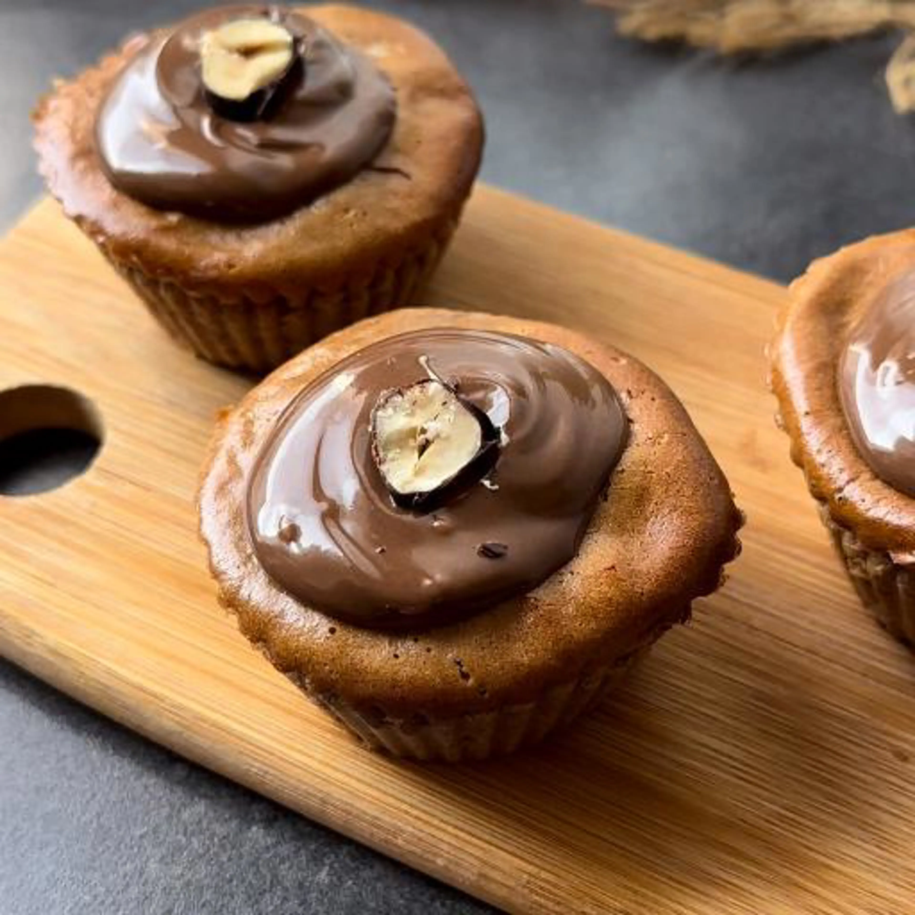 Mini cheesecakes aux noisettes