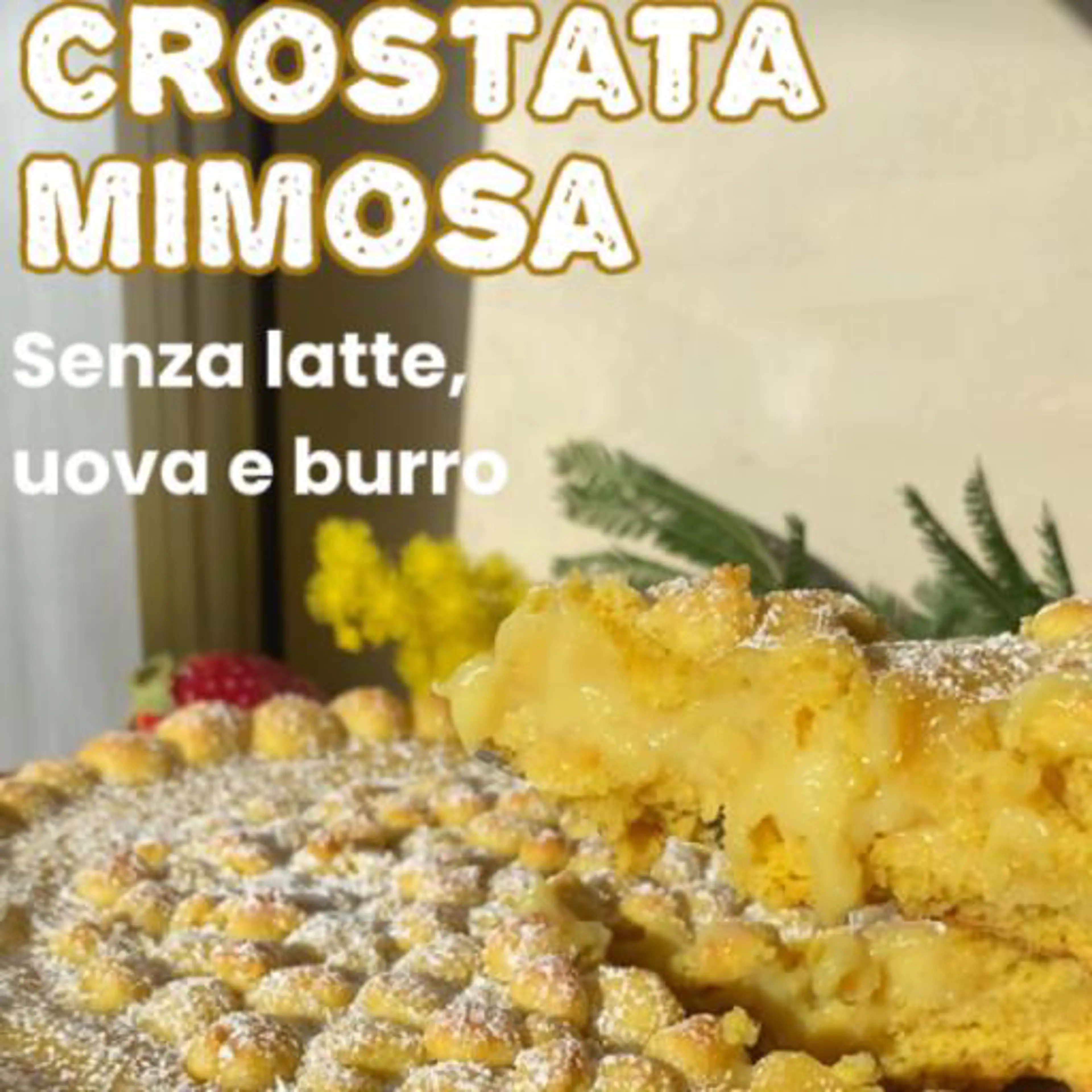 Mimosa tart