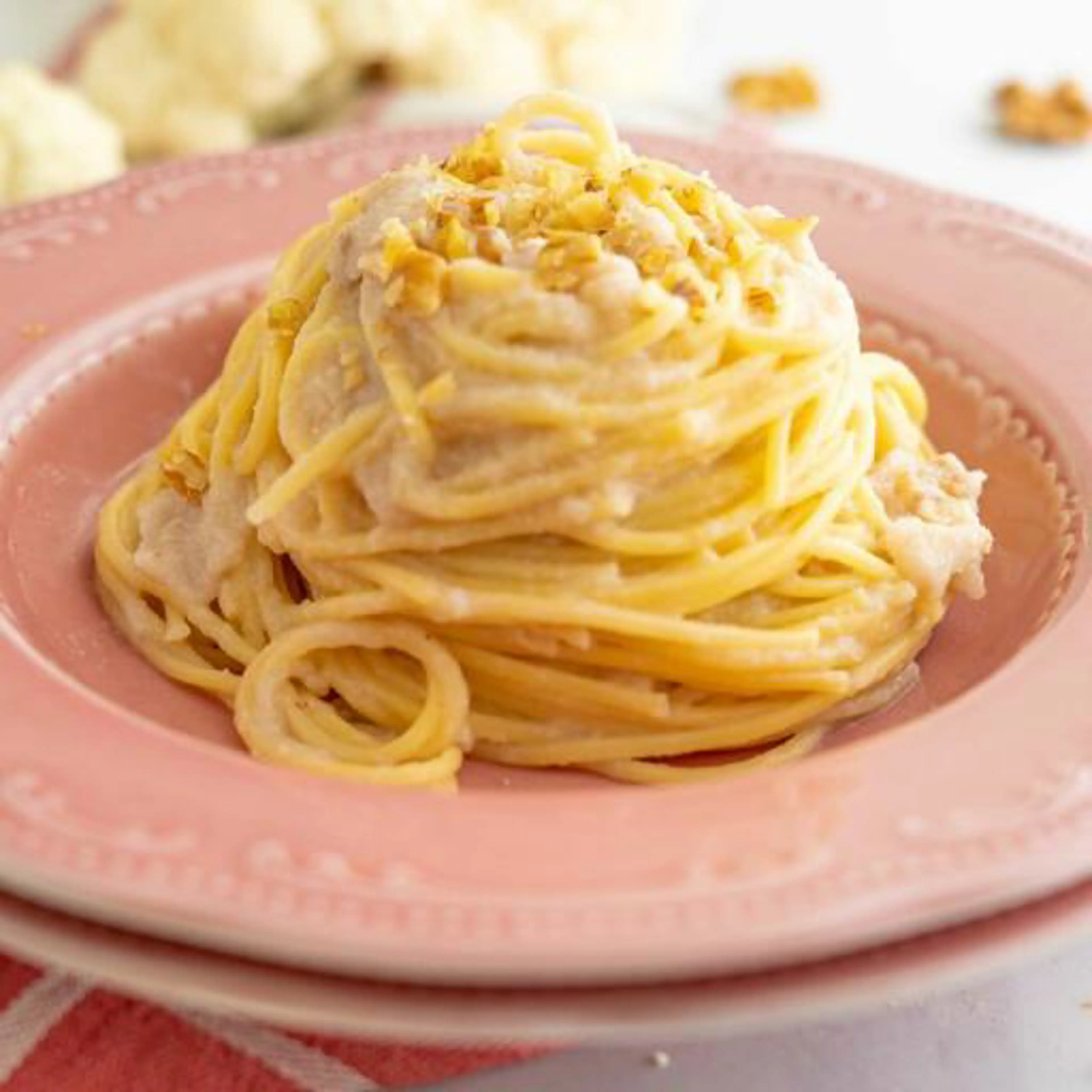 Spaghetti in salsa bianca