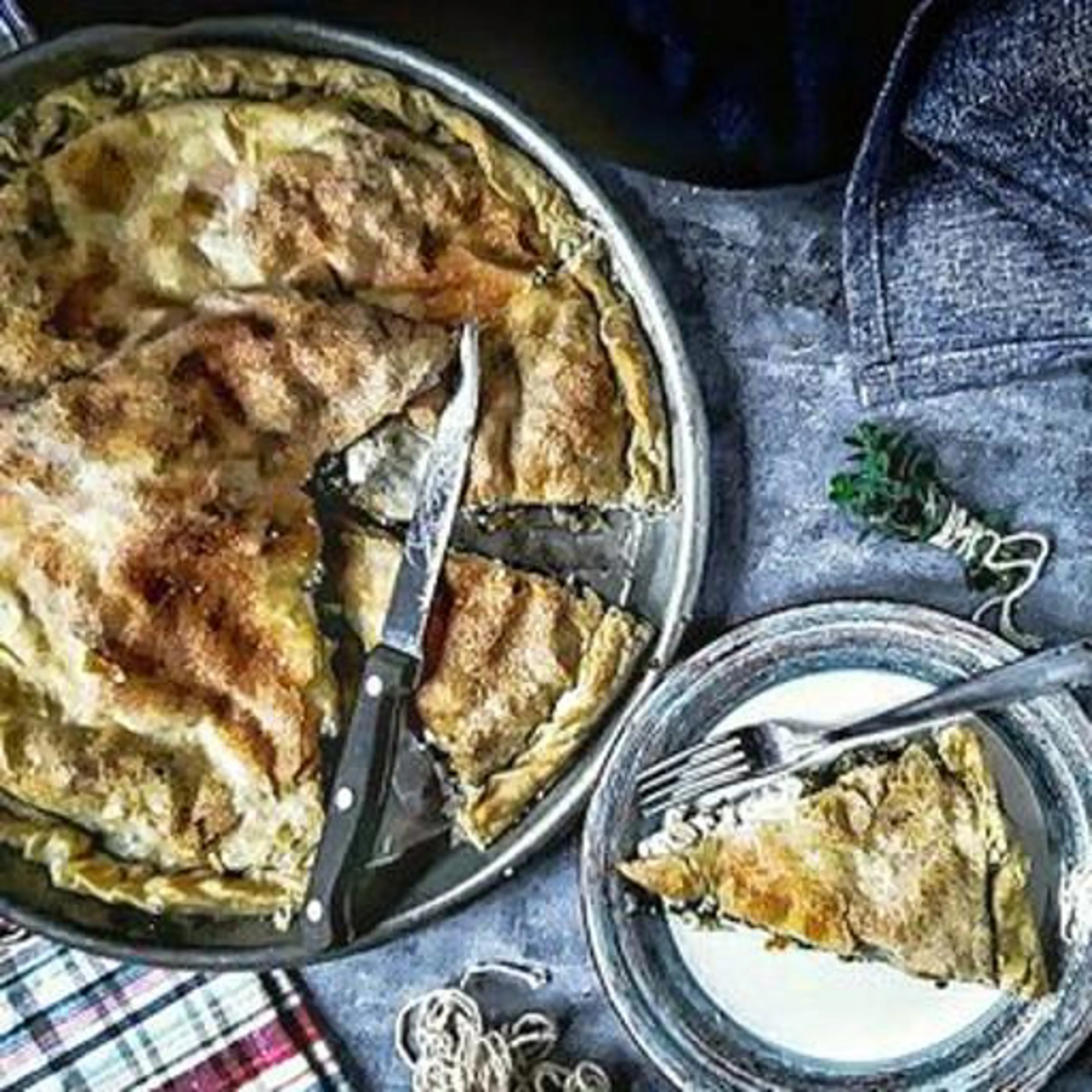 Torta di bietole genovese