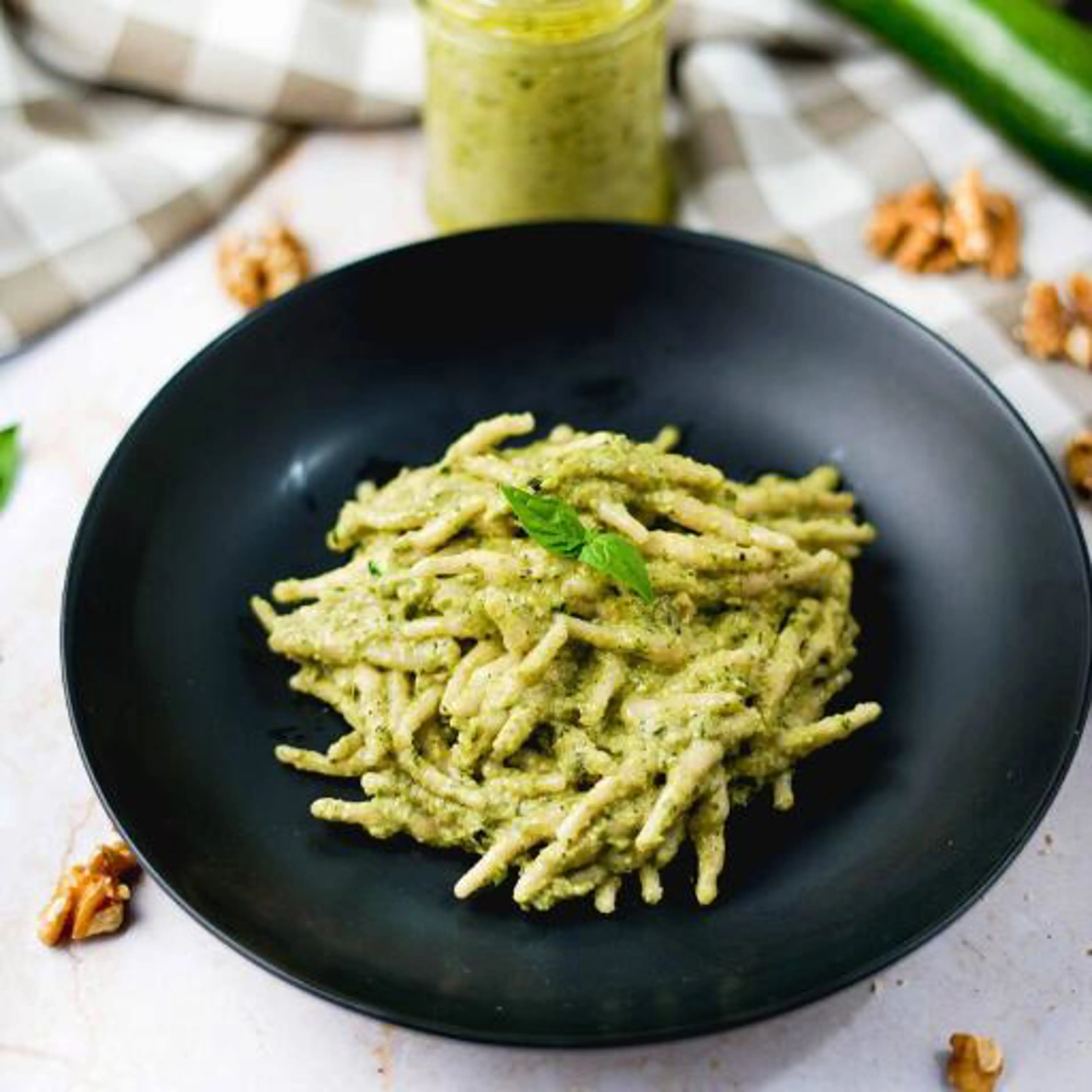 Trofie mit Zucchini-Pesto