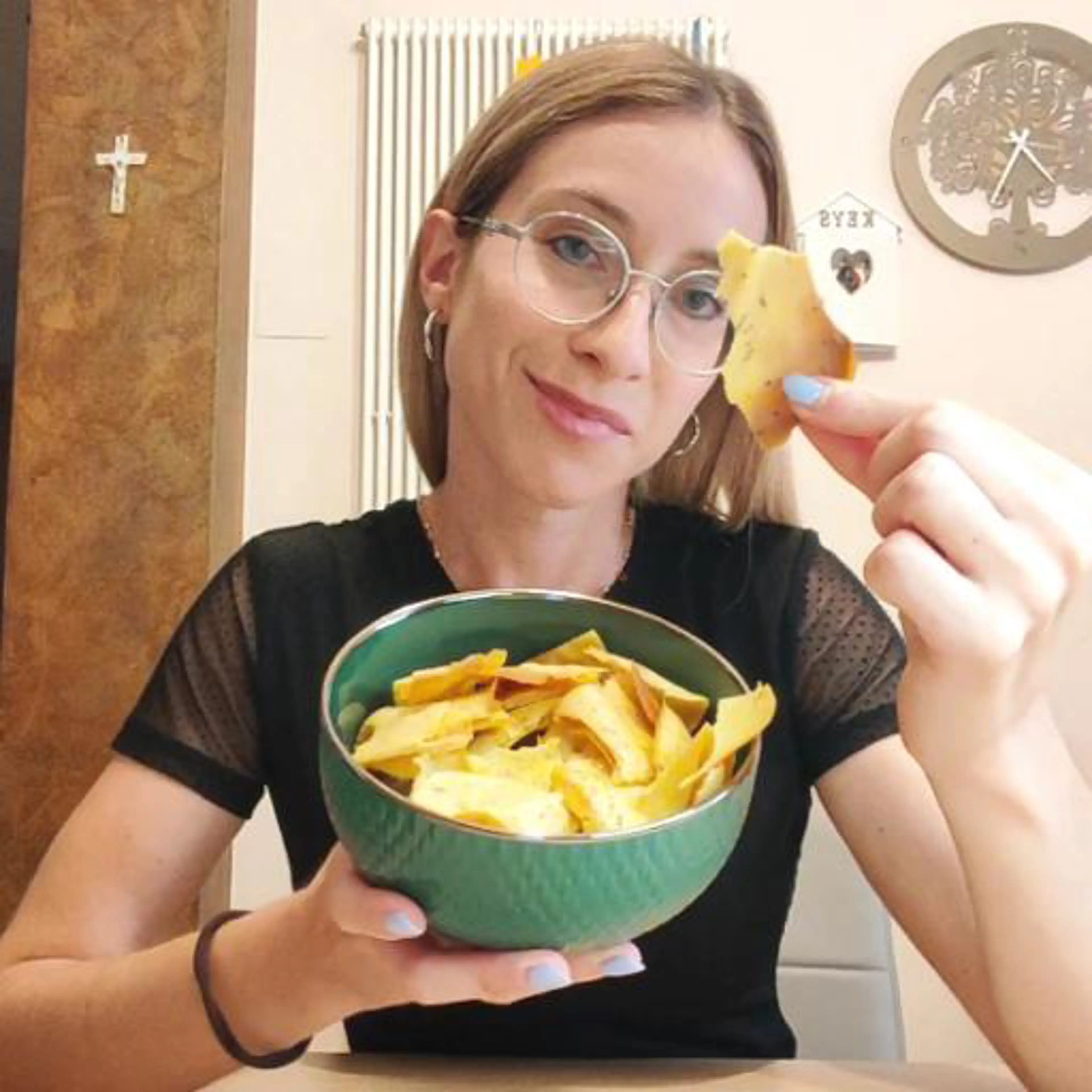 Crunchy chickpea snacks