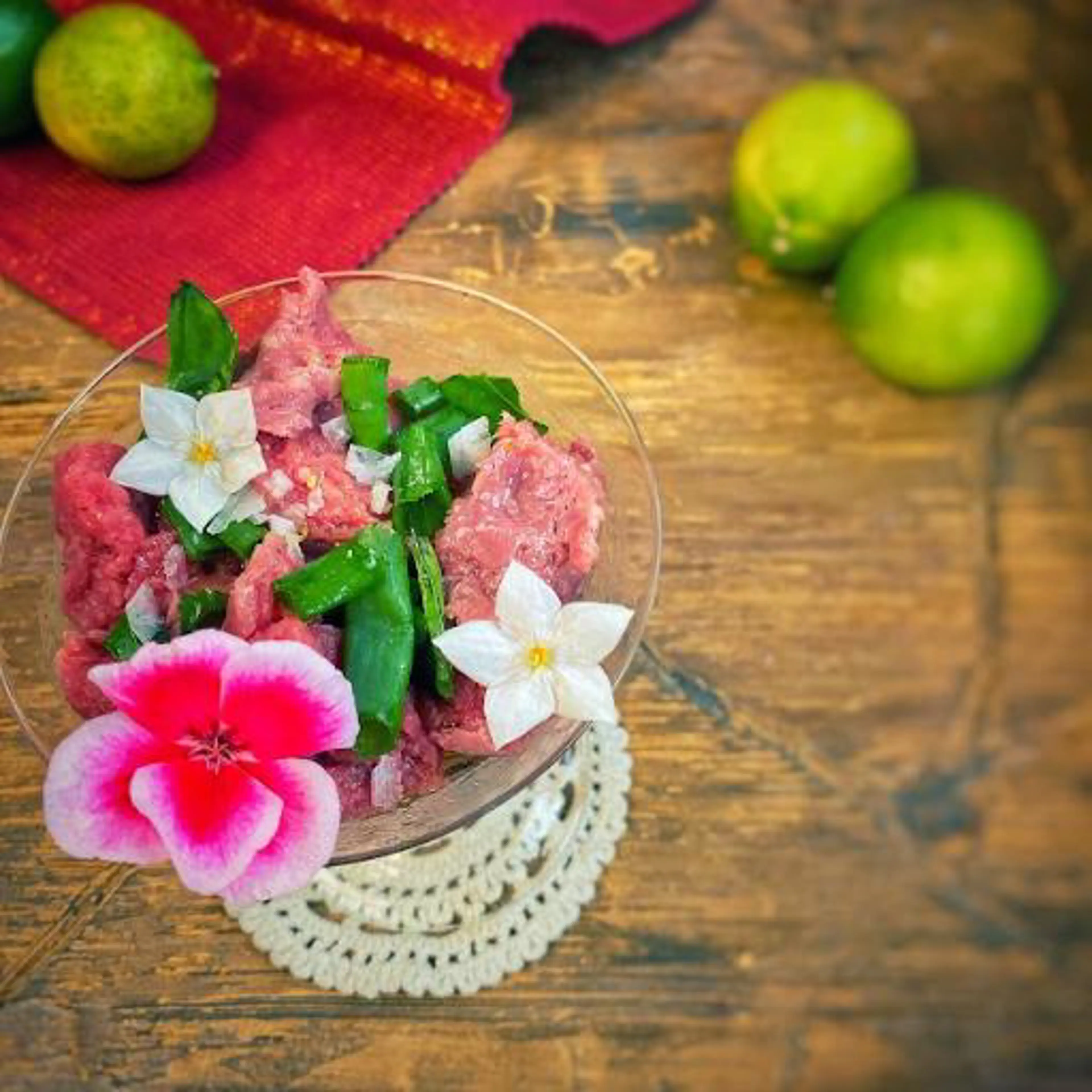 Tartare al gin