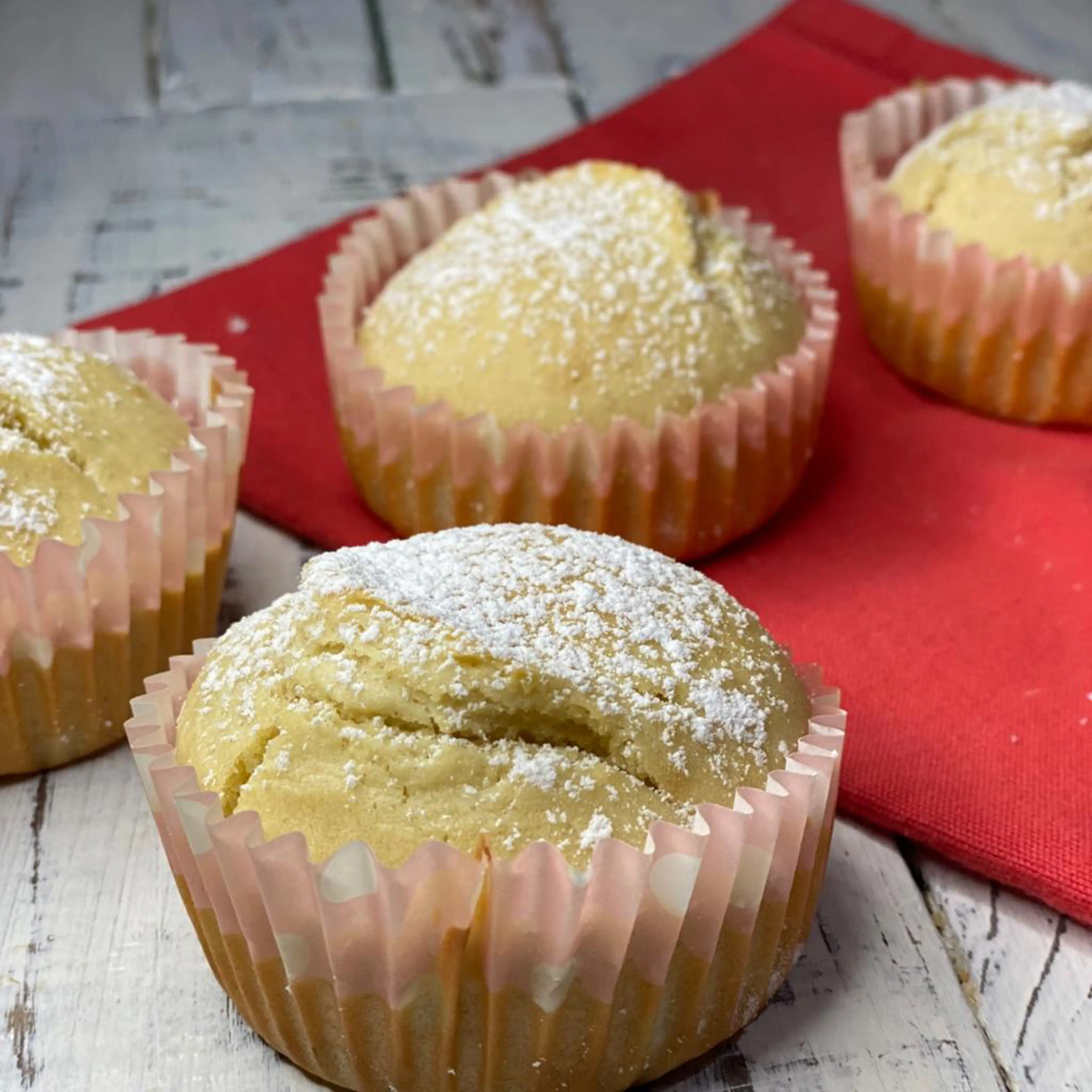 Gebakjes zonder ei, suiker, melk en boter