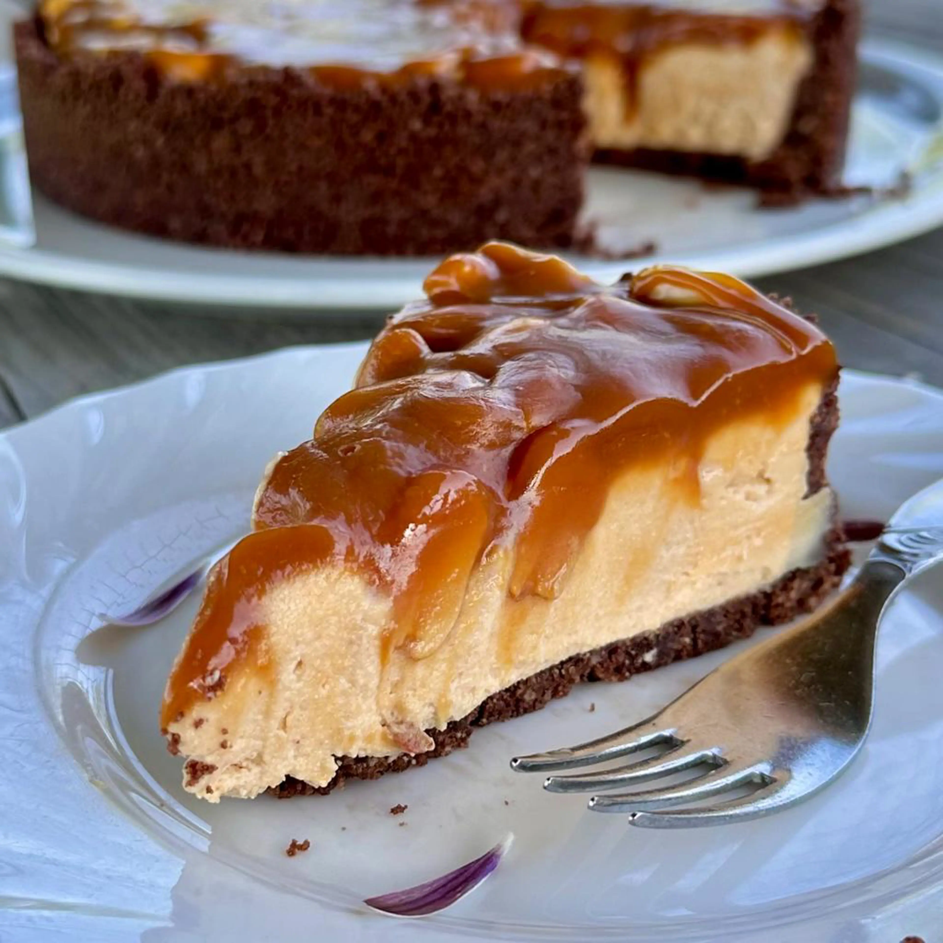 Peanut butter cheesecake