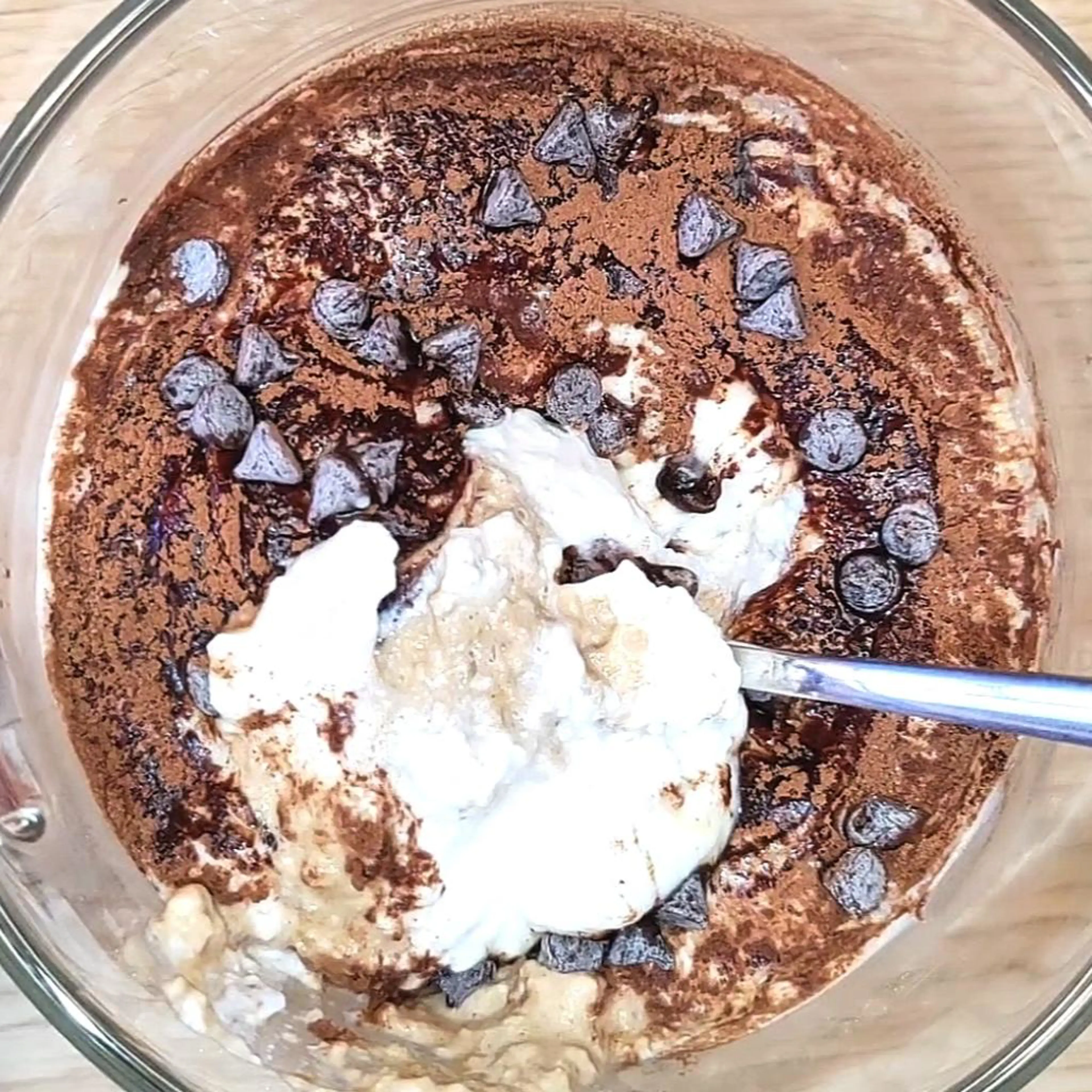 Porridge misú overnight