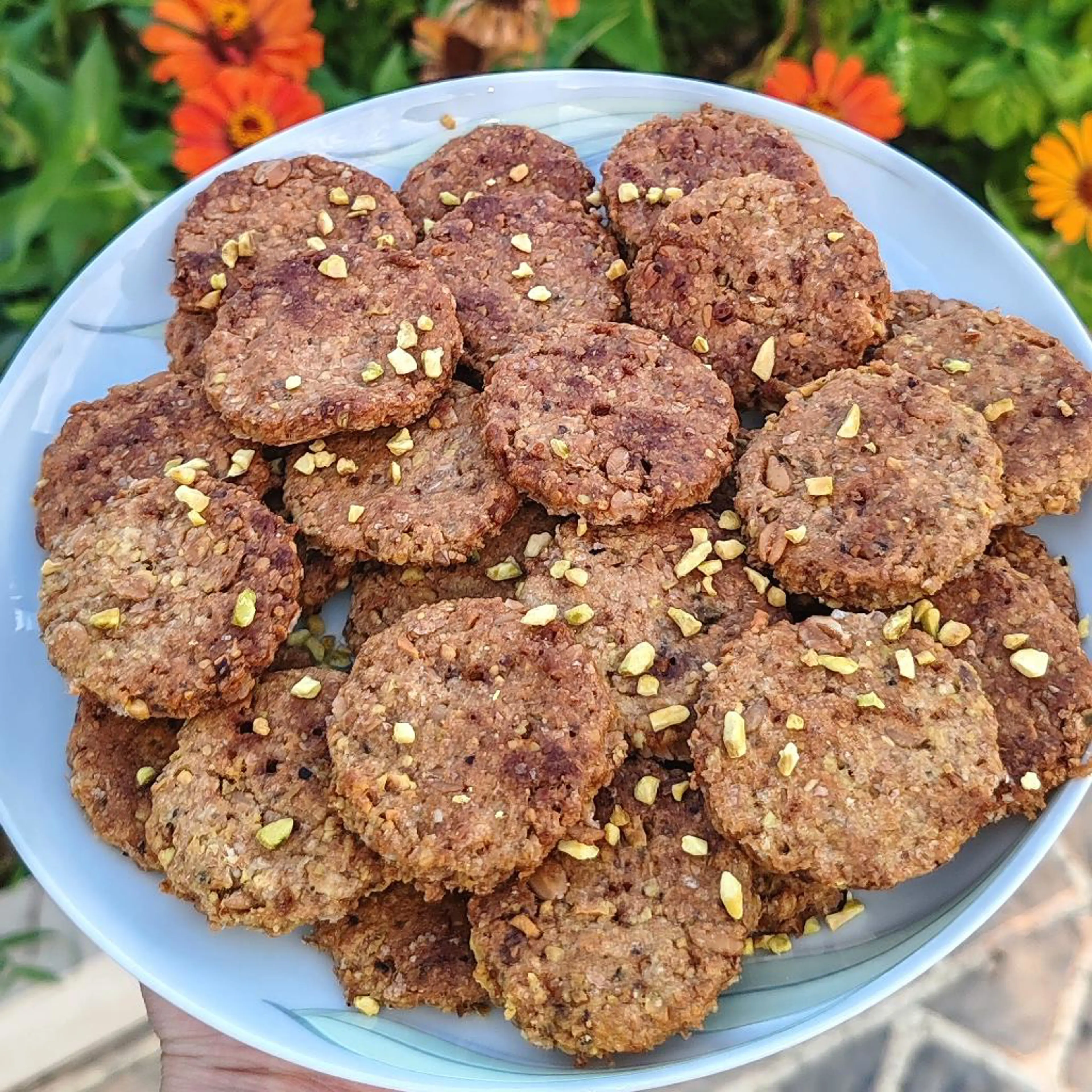 Biscuits au pistache