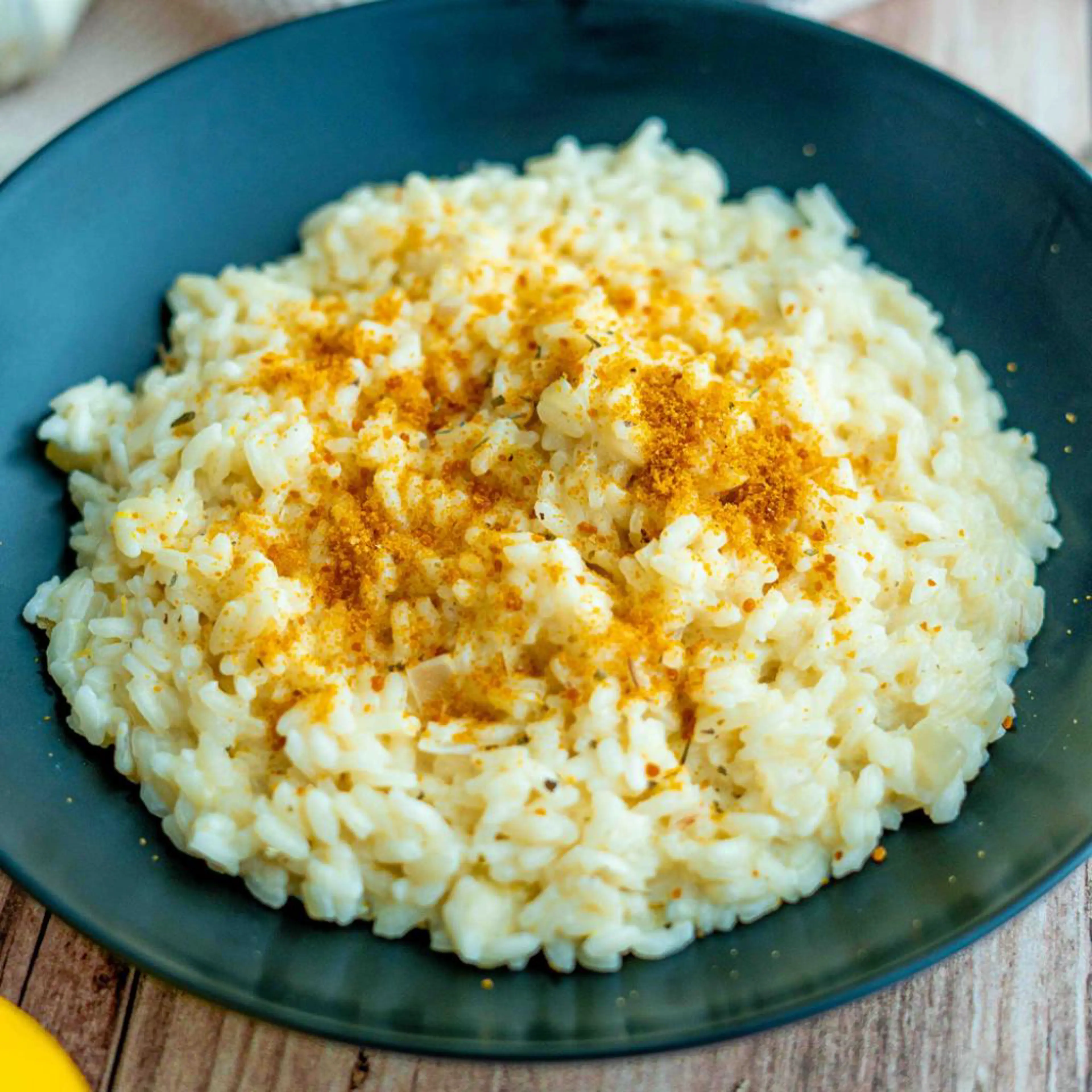 Mascarpone ve bottargalı risotto