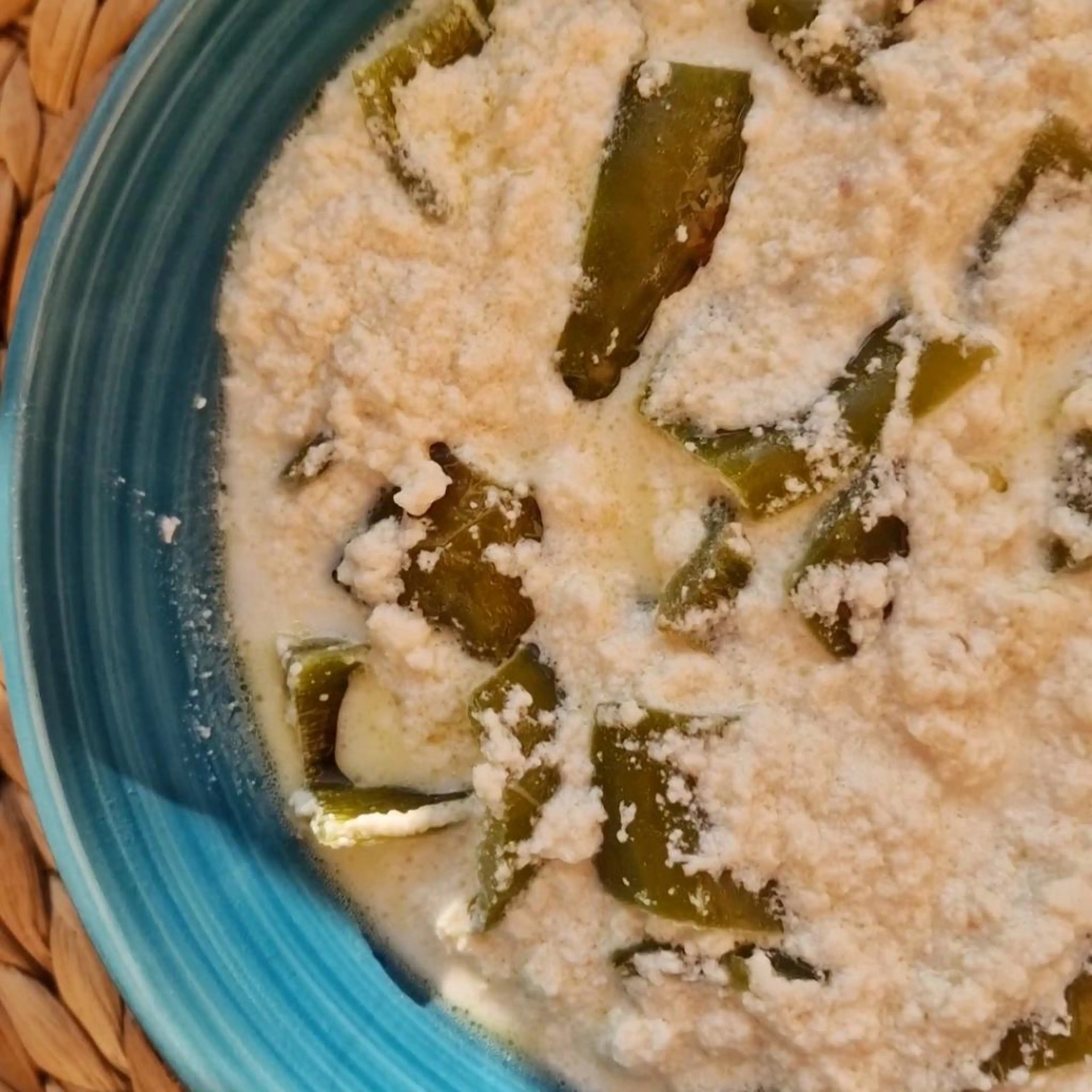 Ricotta and peppers