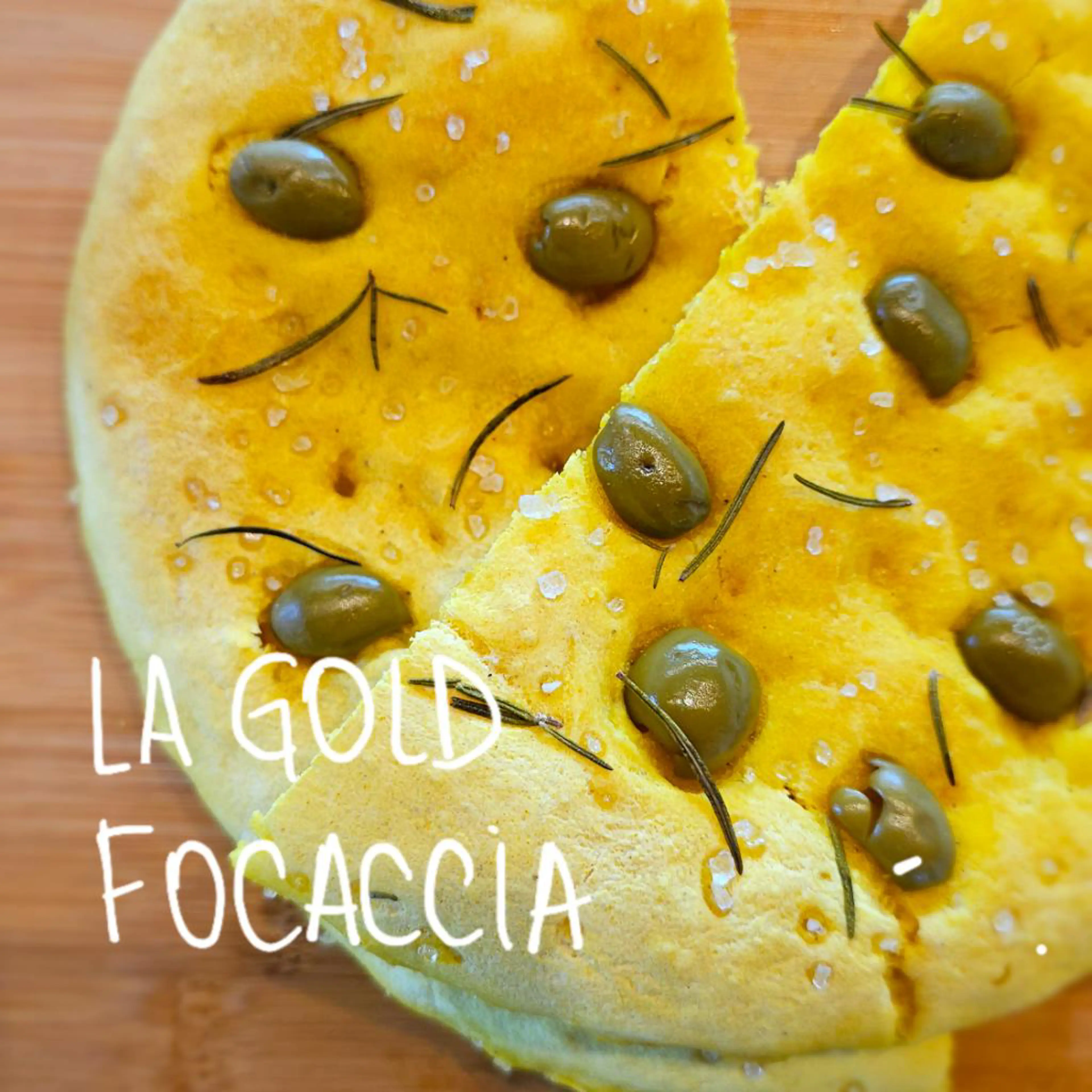 Gluten-free focaccia