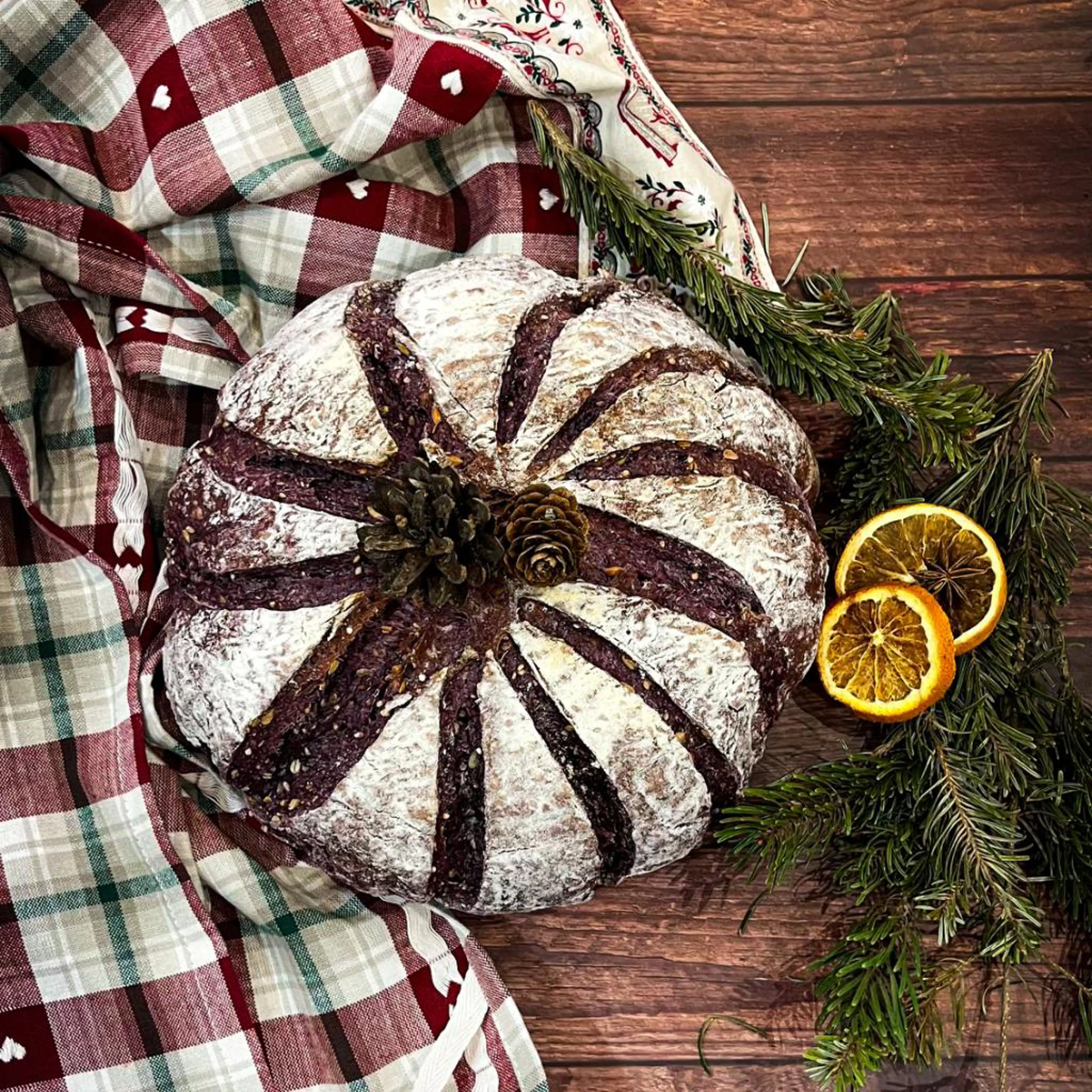 Bread with sourdough