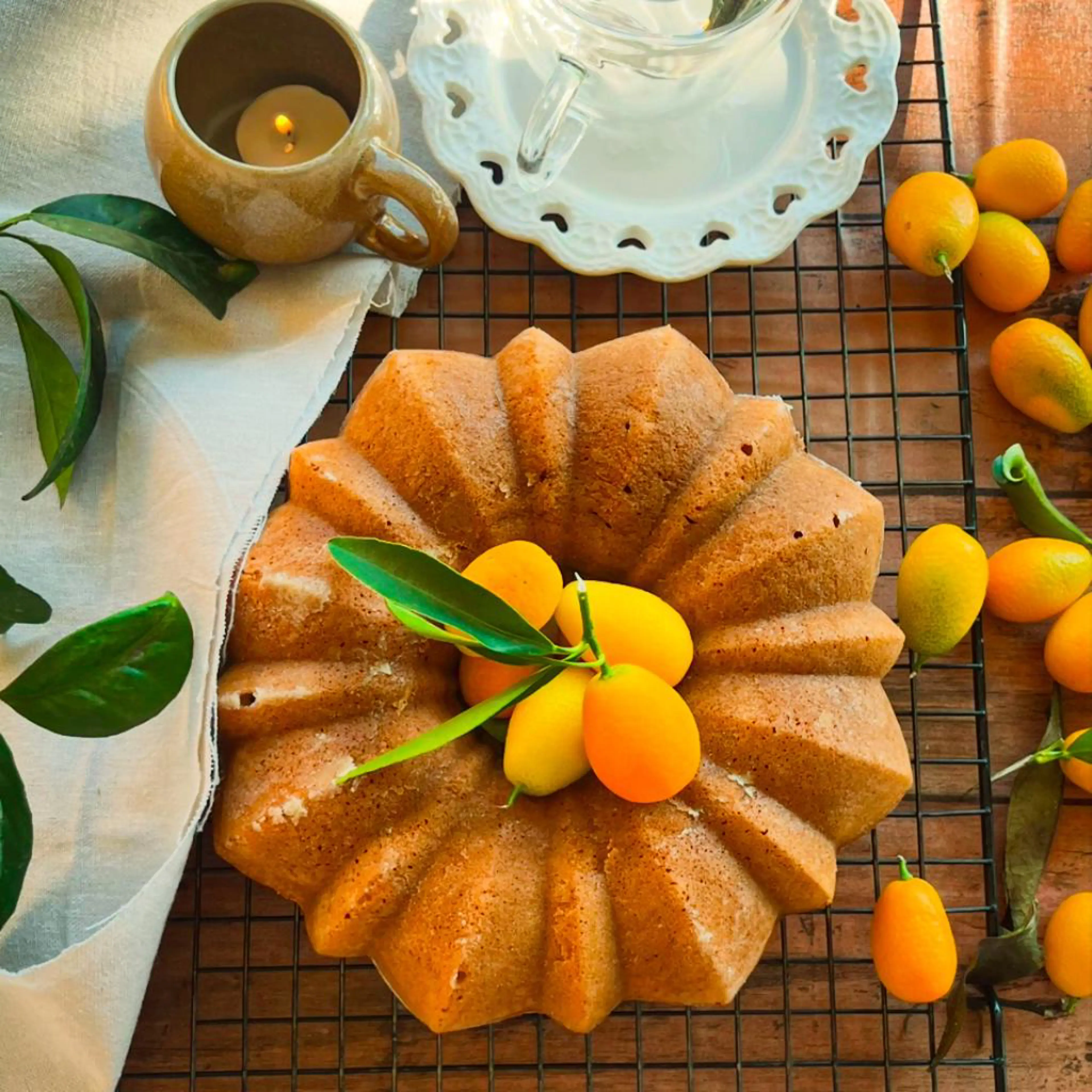 Kumquat cake