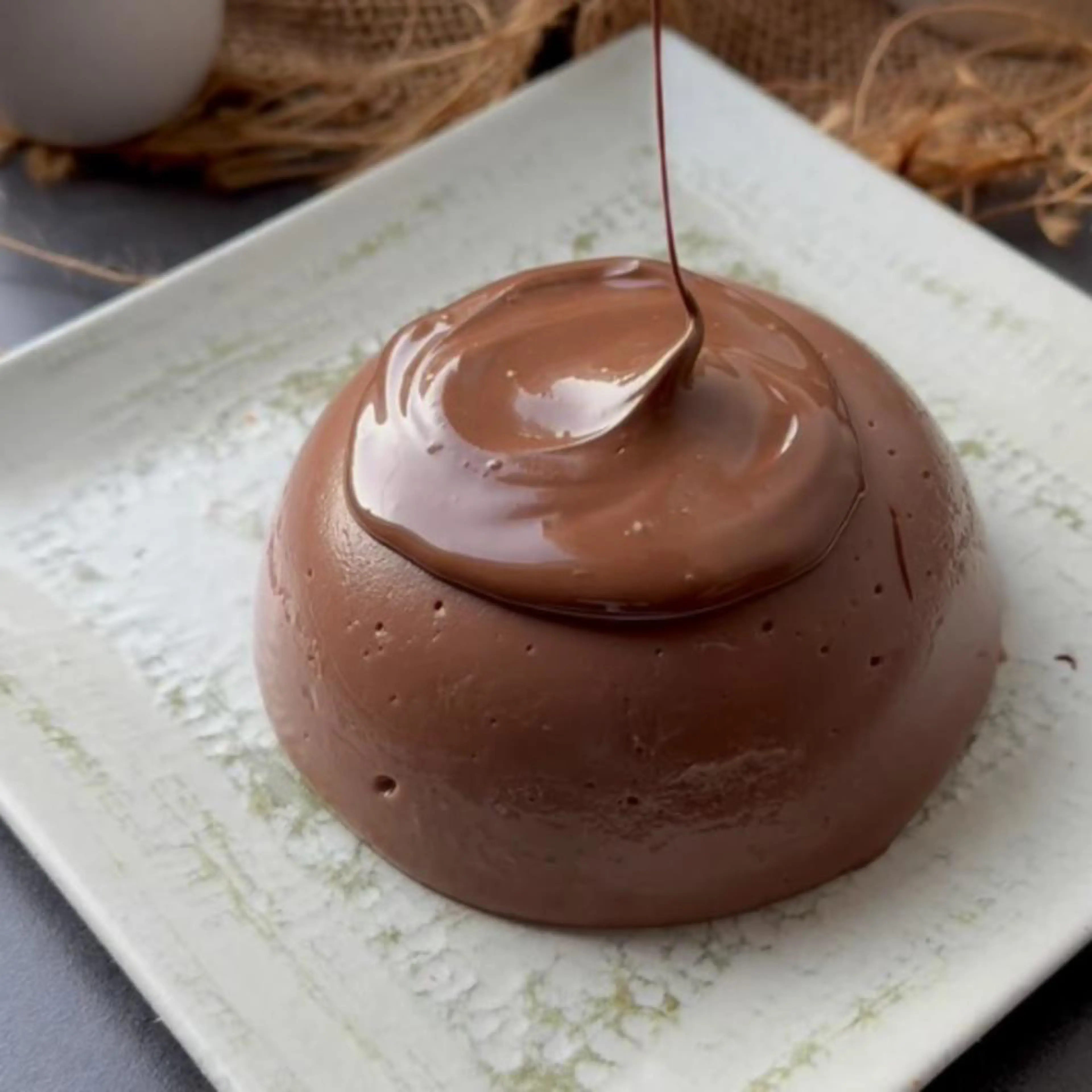 Pudín de Nutella