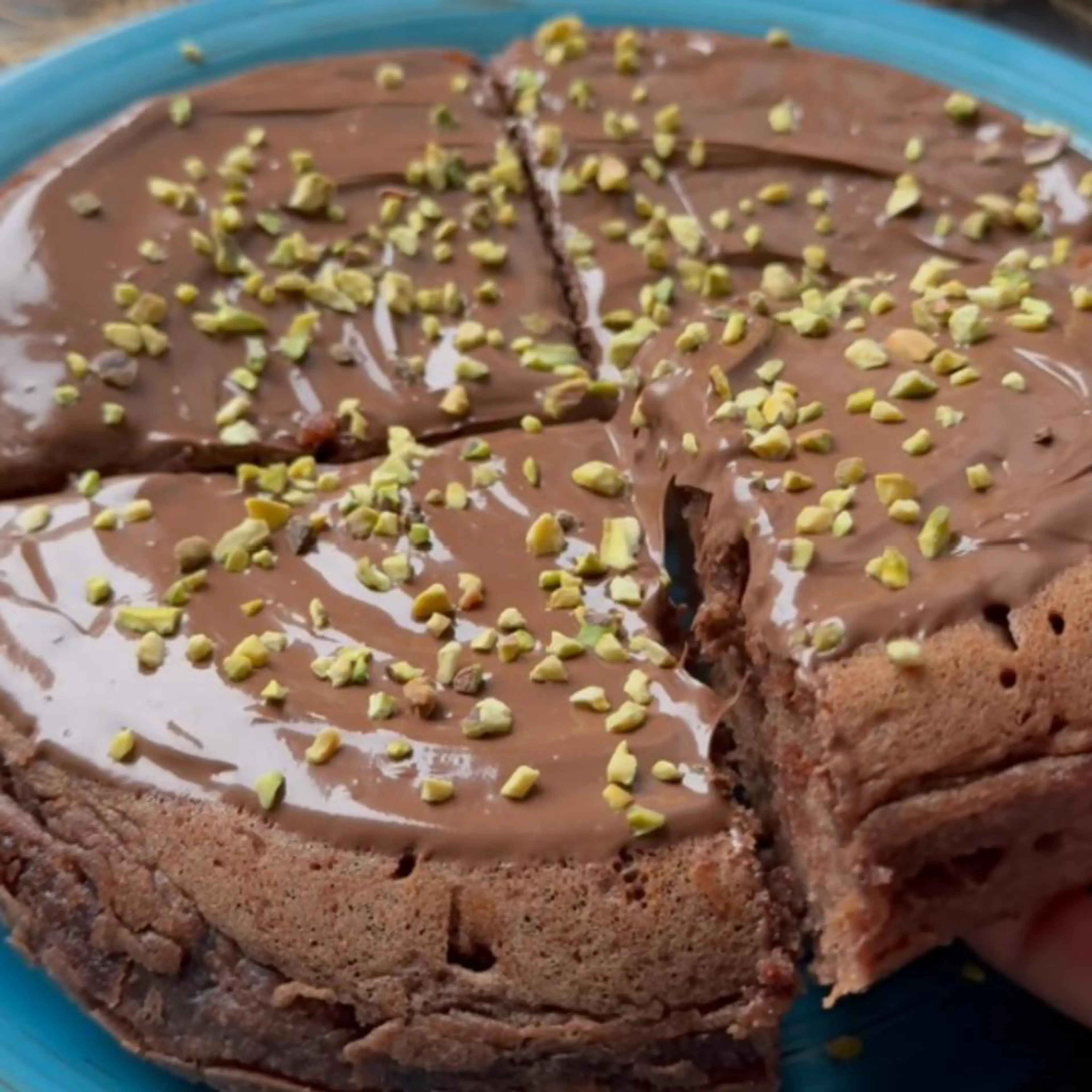 Torta al cacao senza forno