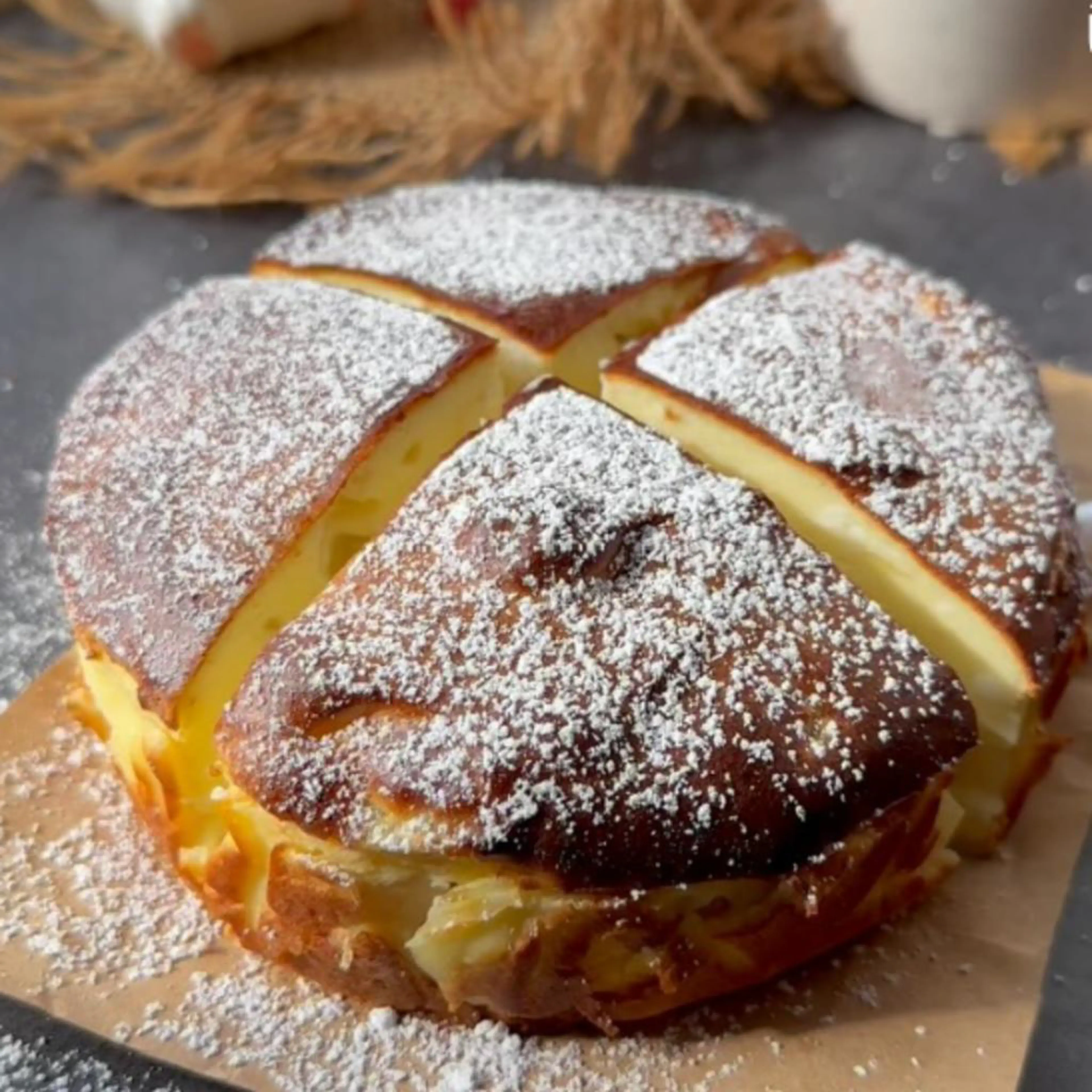 Torta ricotta e pera senza glutine