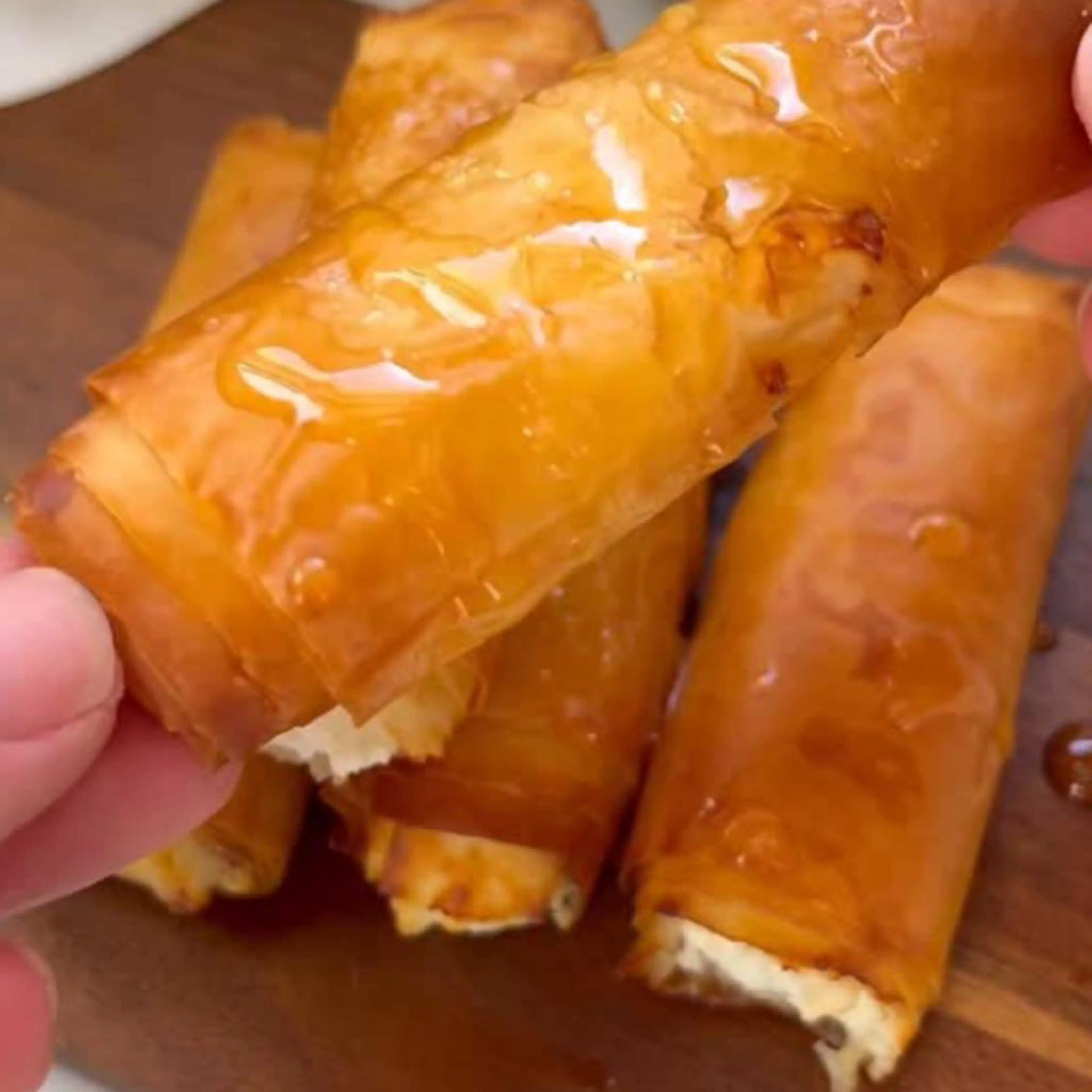 Crispy feta
