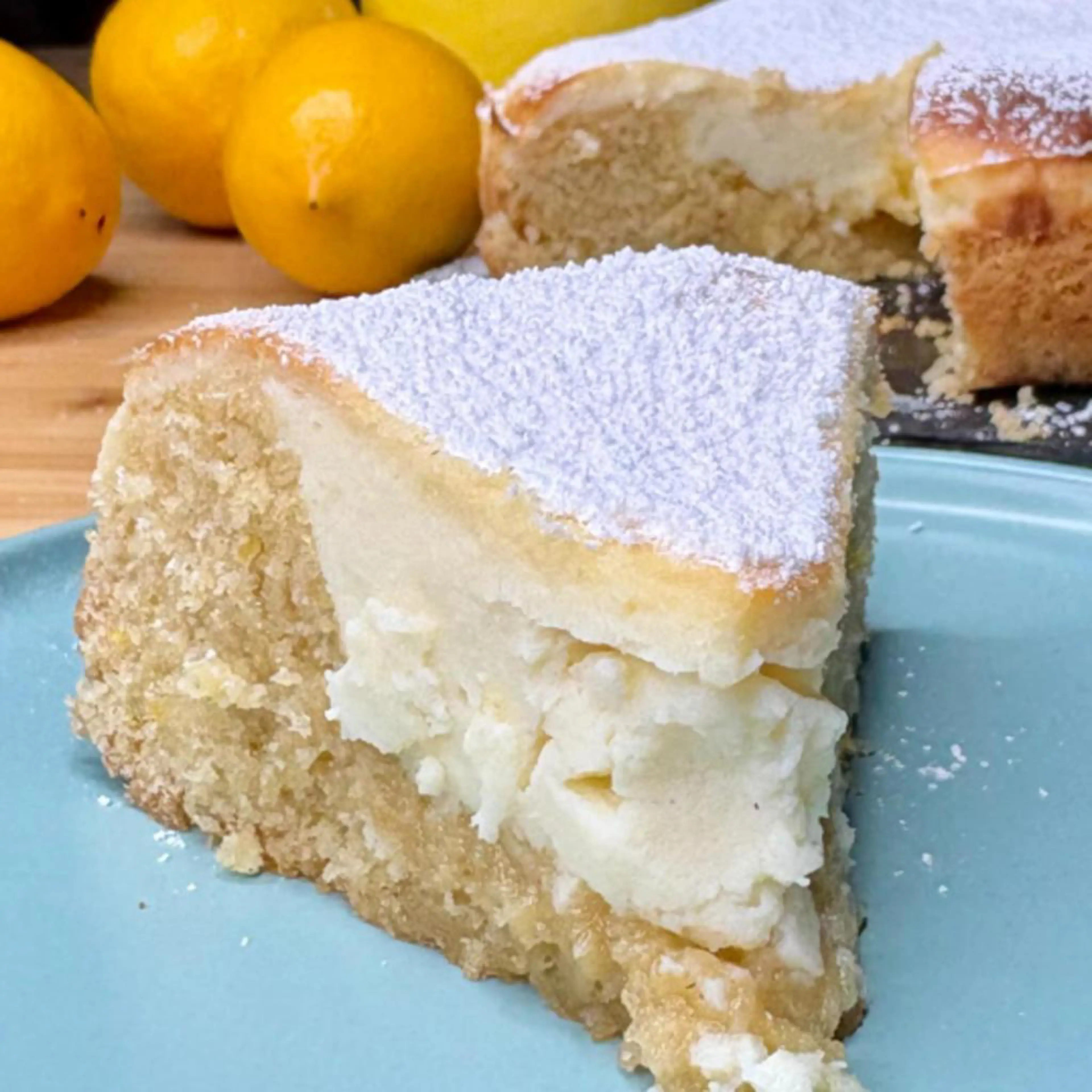 Zitronen-Cheesecake-Tarte