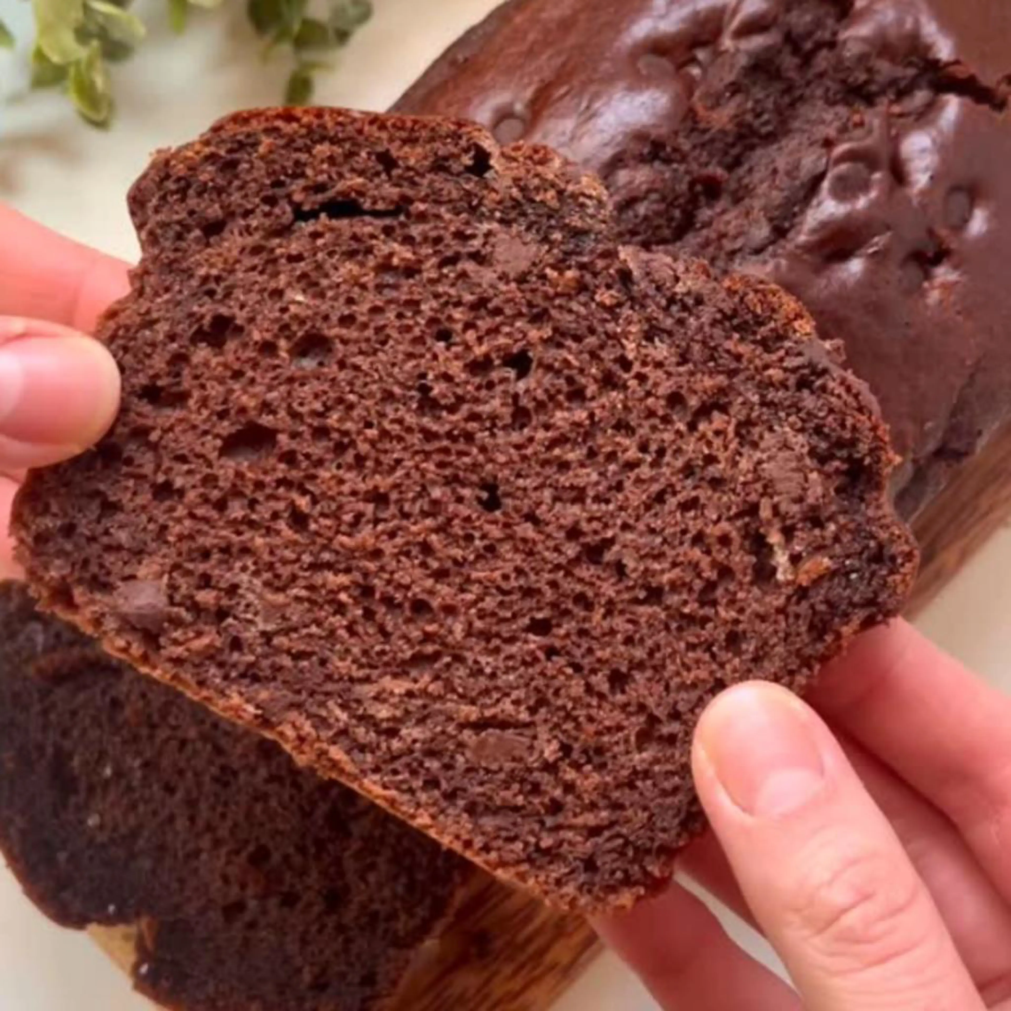 Easy and quick cocoa pound cake
