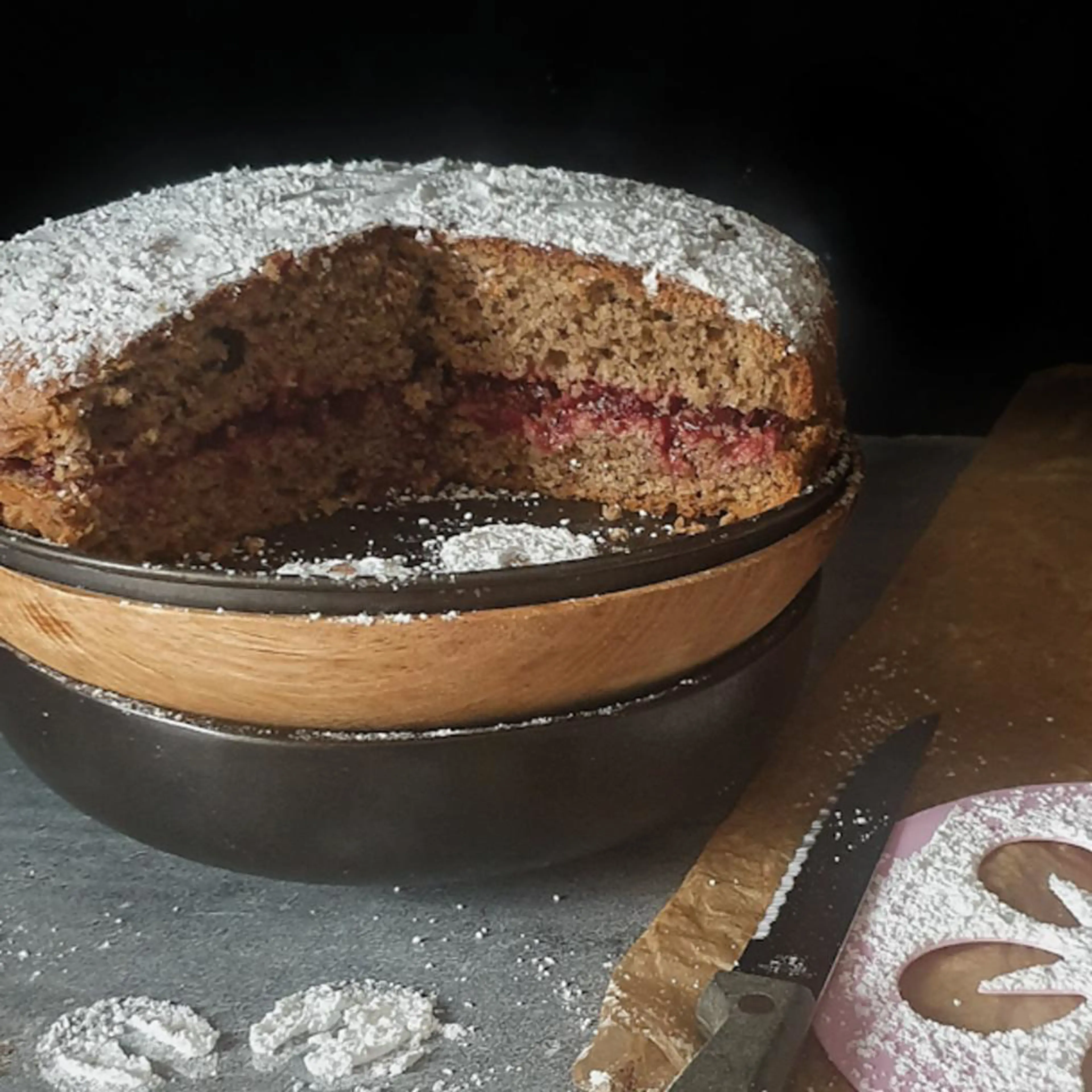 Classic gluten-free Tyrolean cake
