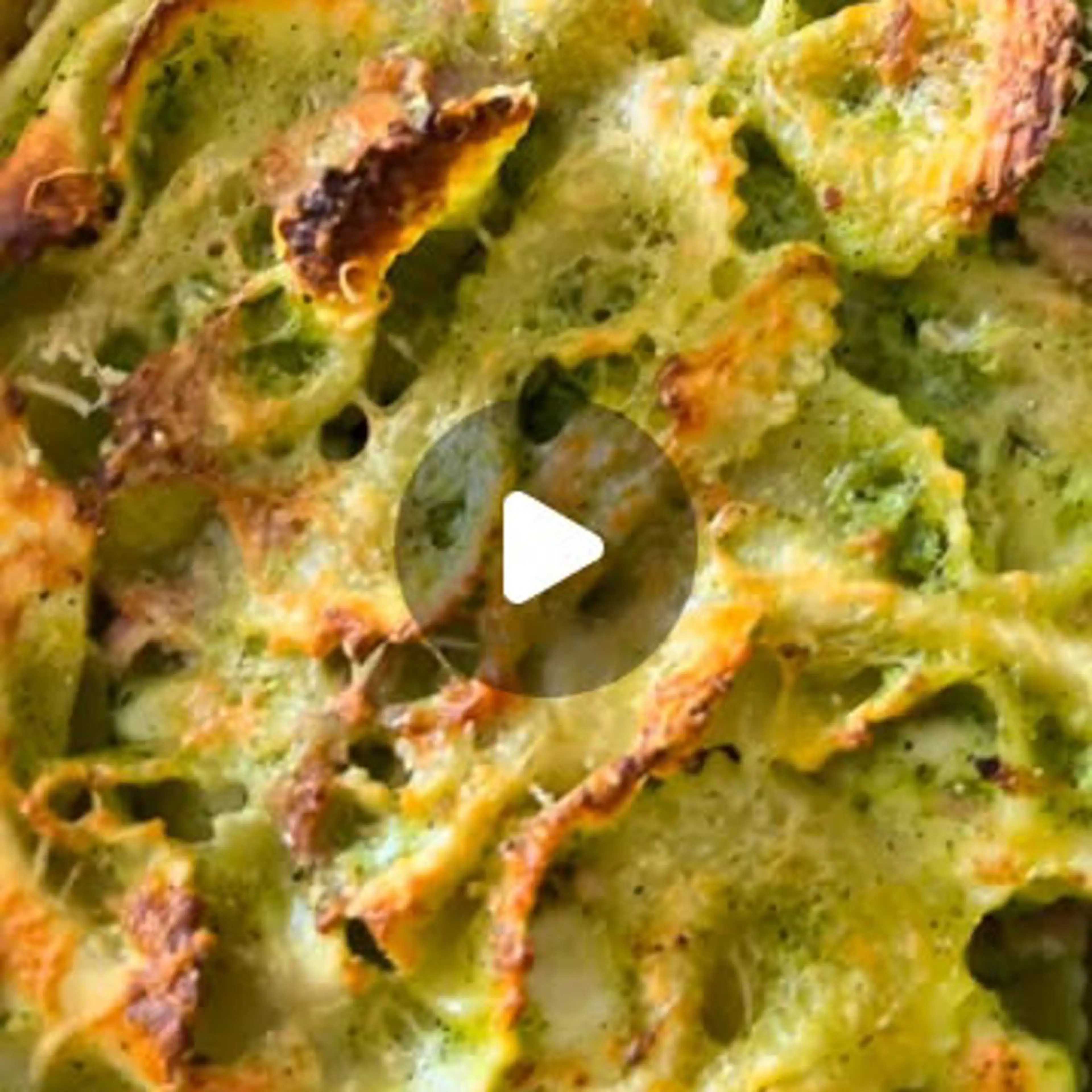 Massa no forno com creme de curgete, mozzarella e fiambre cozido