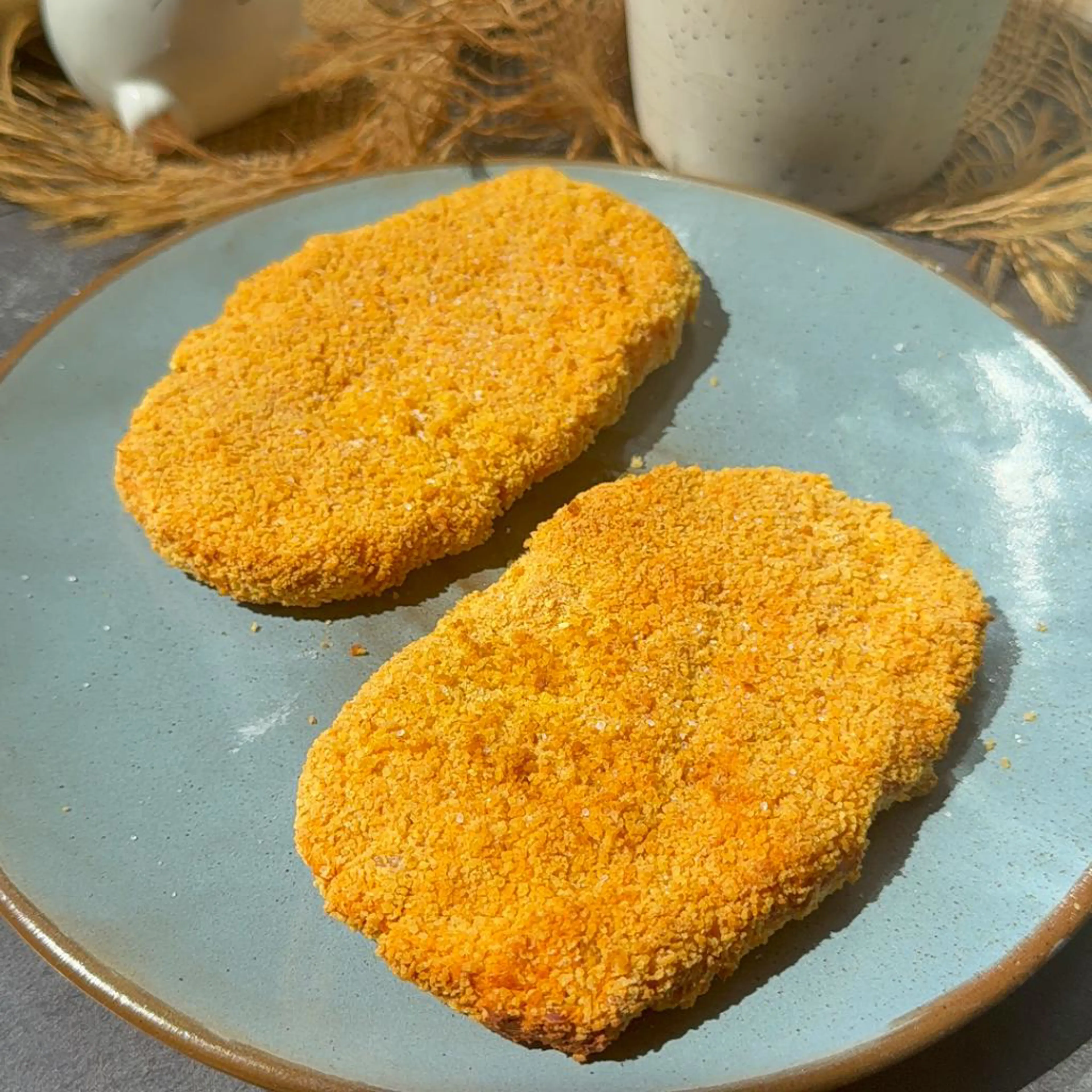 Escalopes veganas sin gluten y sin lactosa