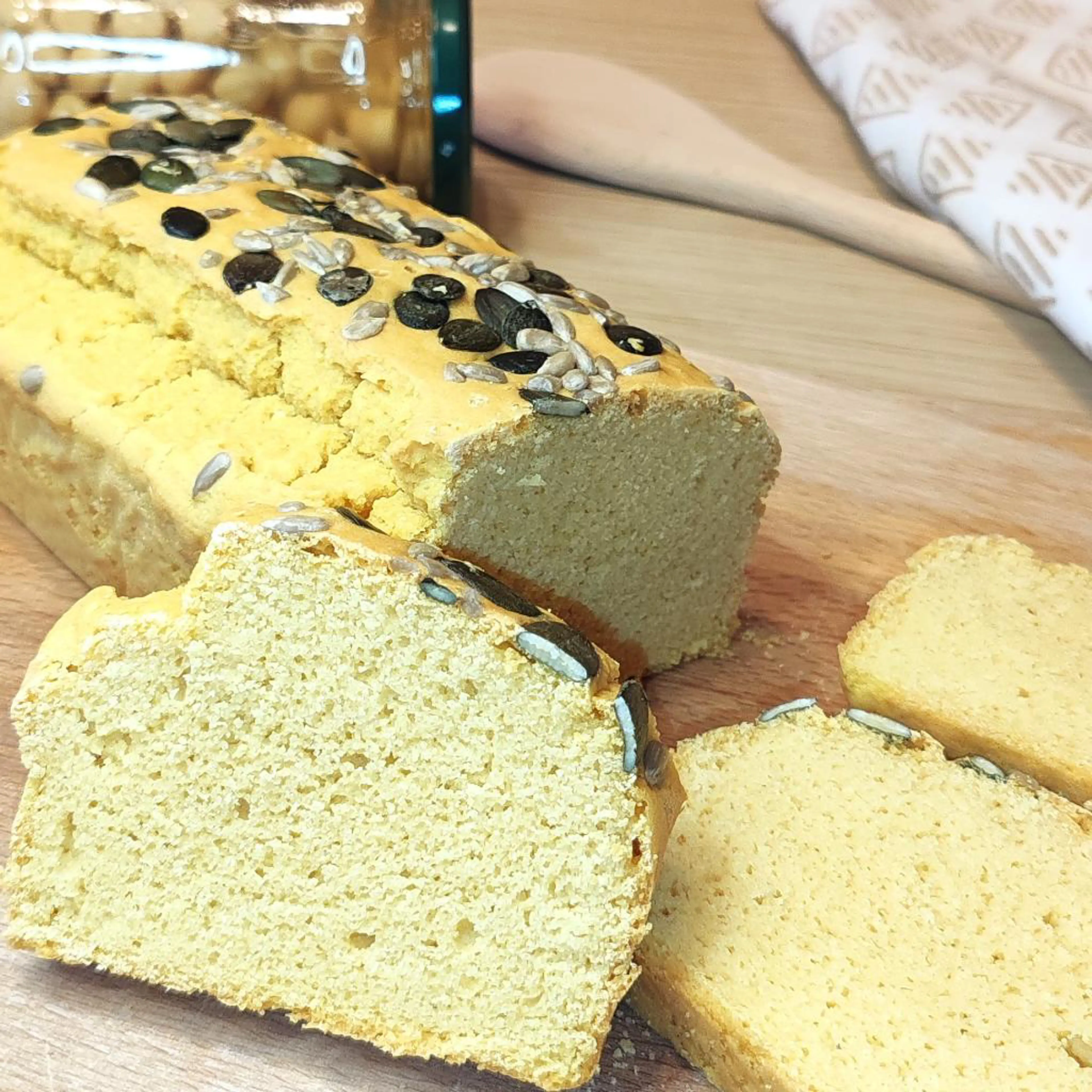 Glutenfreies Proteinbrot