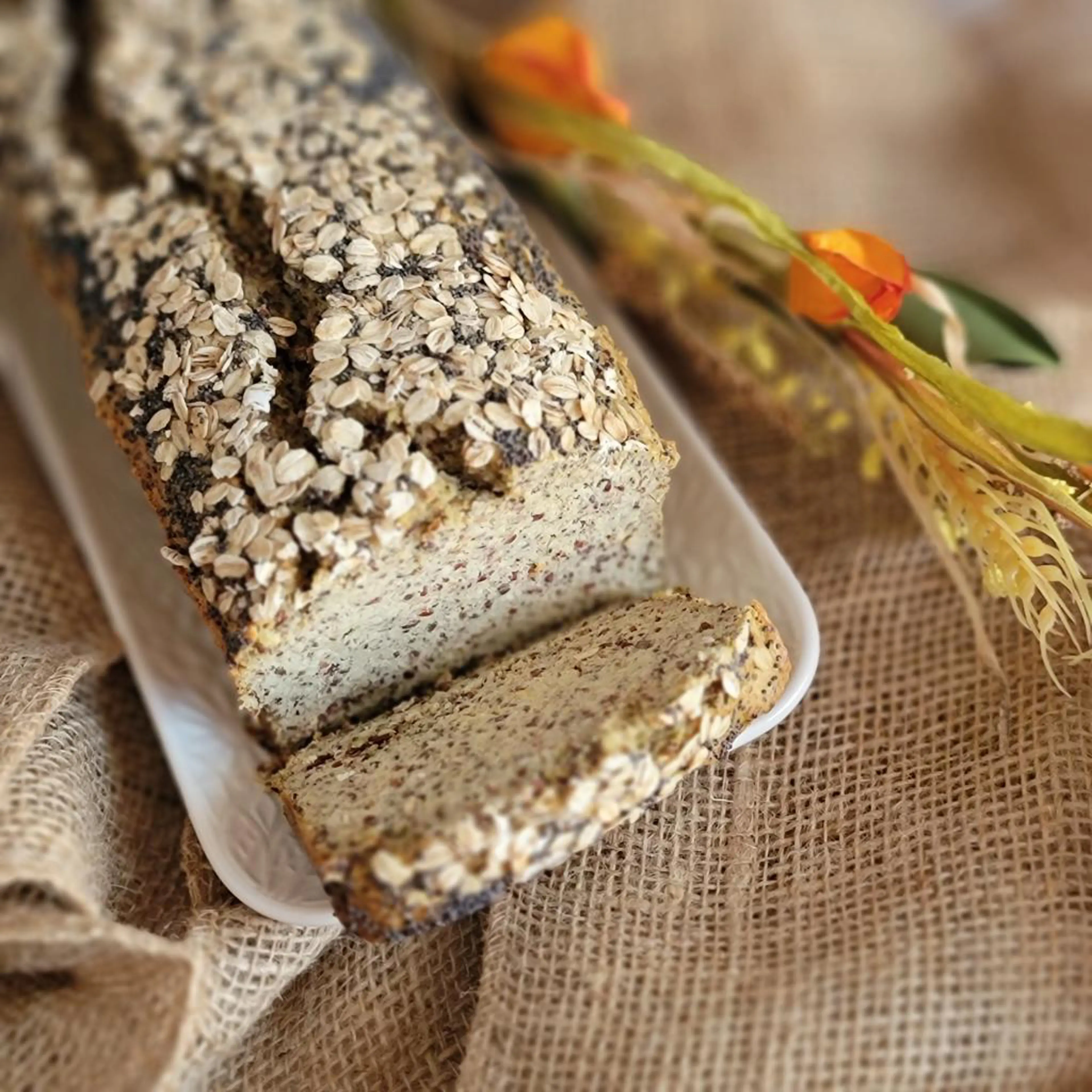 Zucchini protein bread