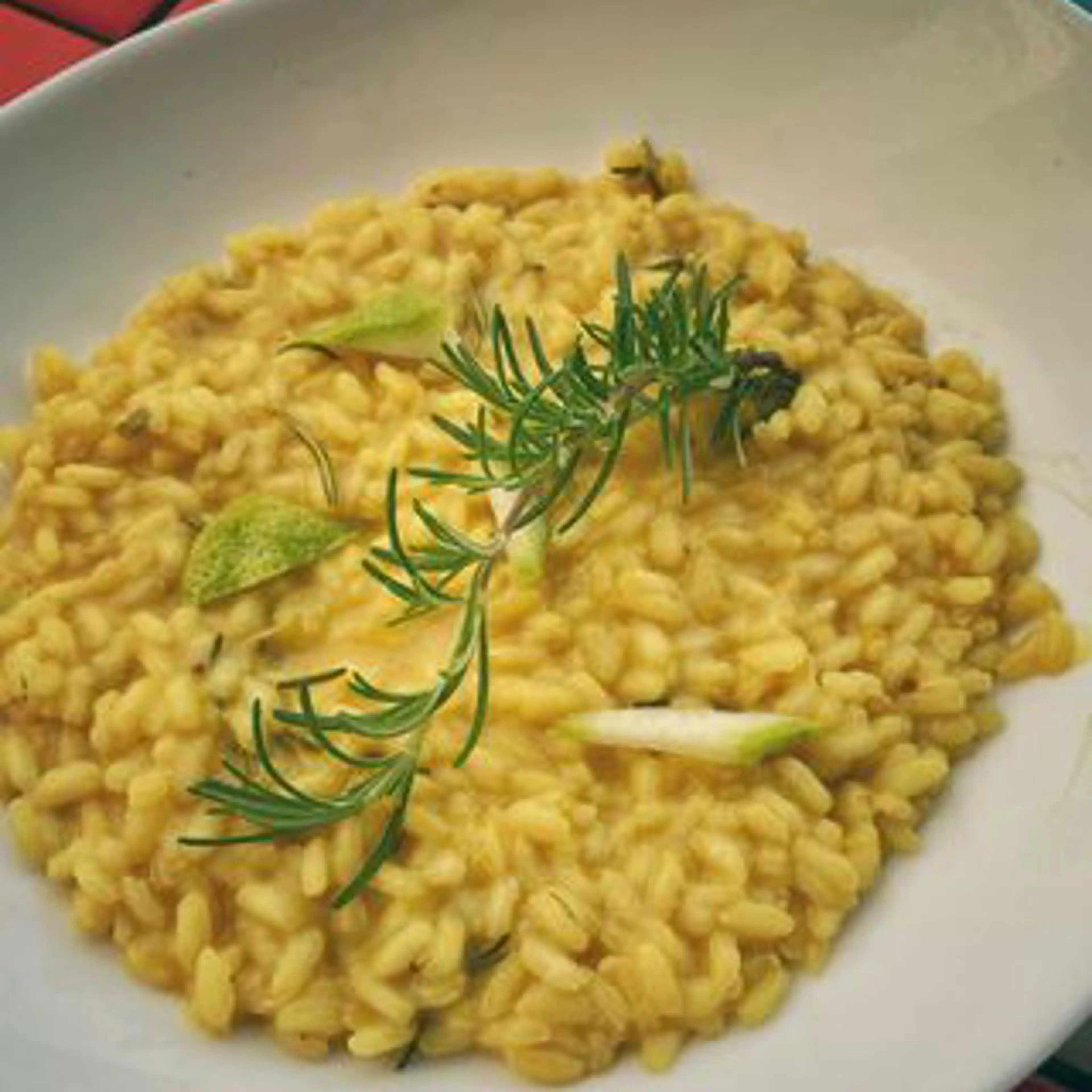 Lemon and rosemary risotto