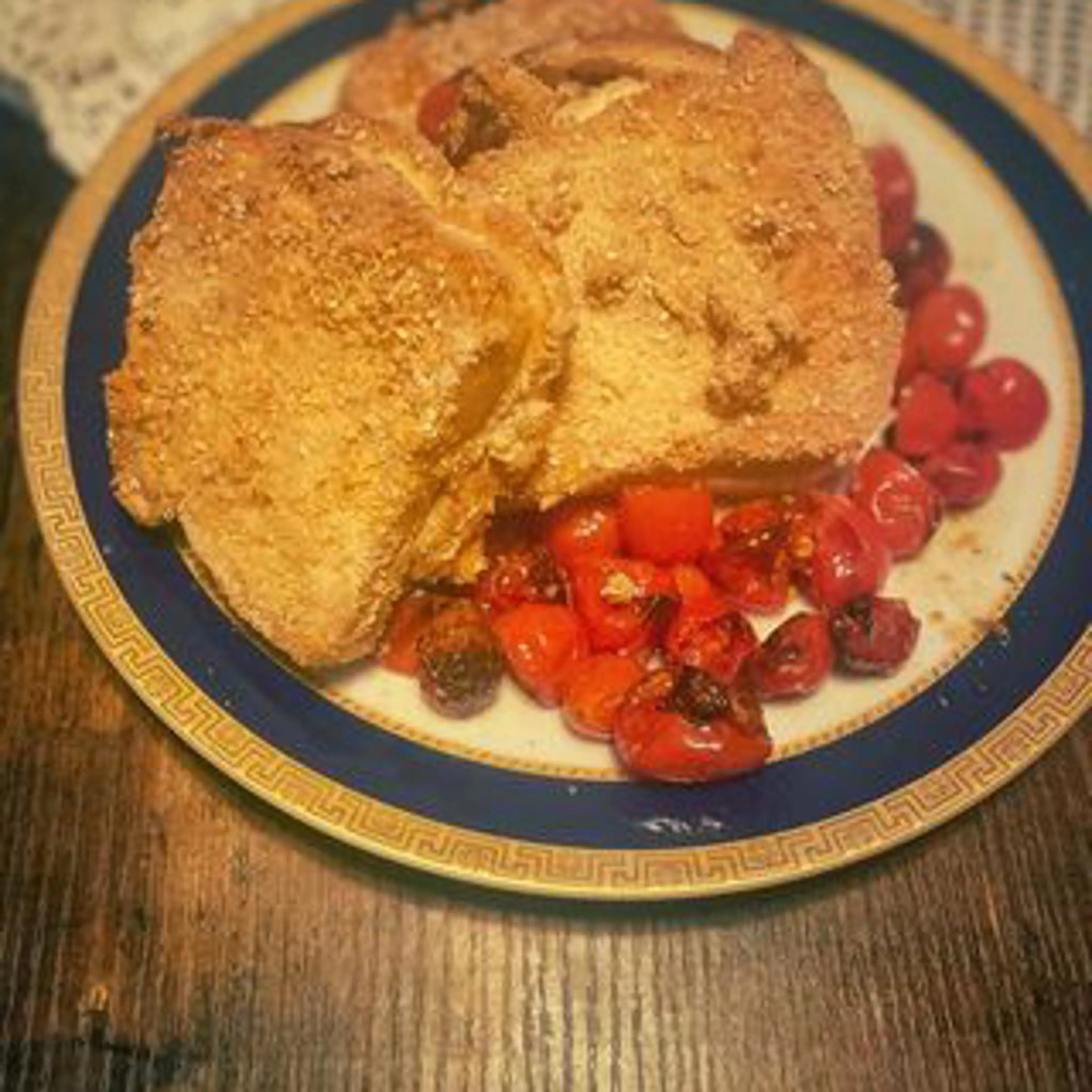 Mozzarella in carrozza (gluten-free, lactose-free, in air fryer)
