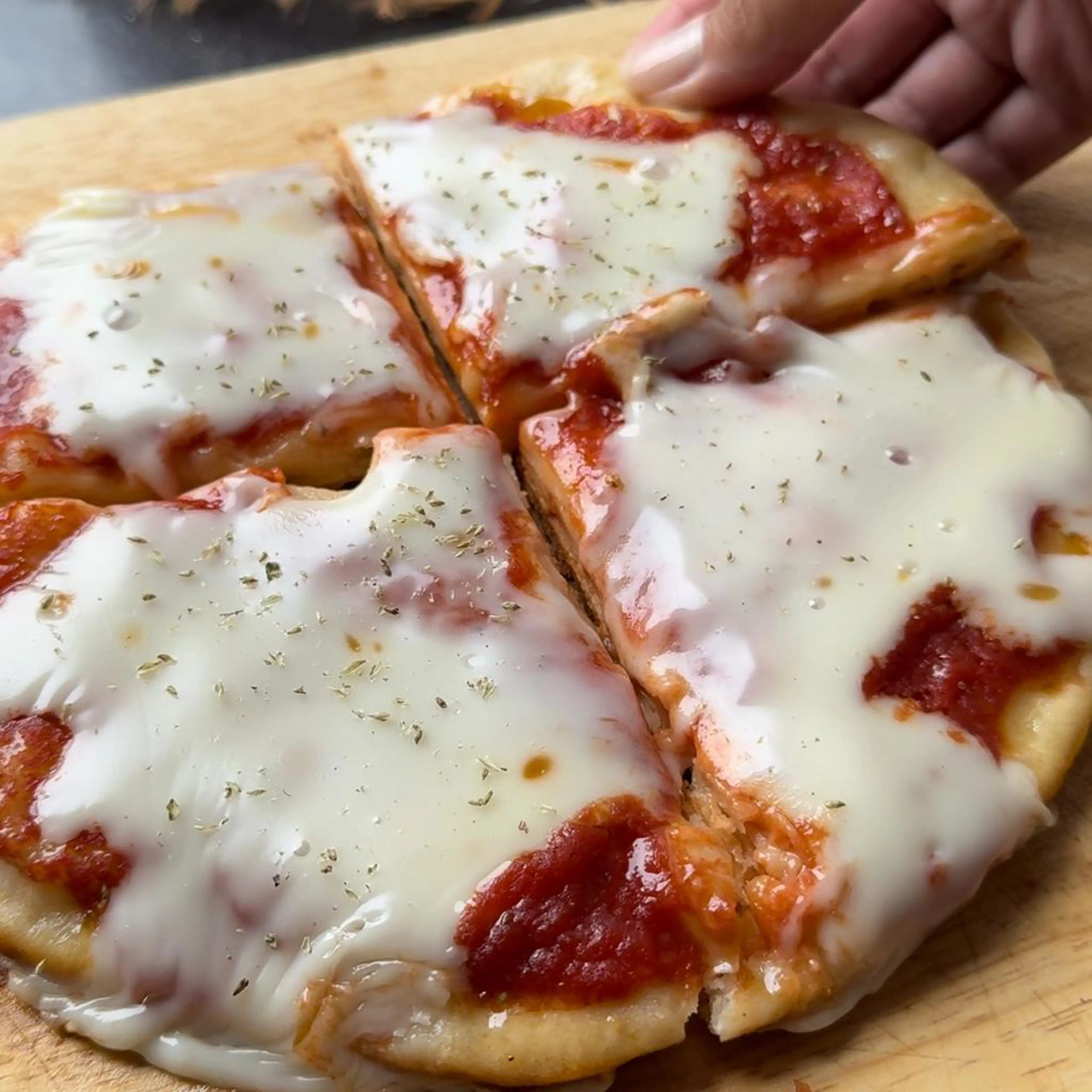Pizza istantanea (senza lievitazione)