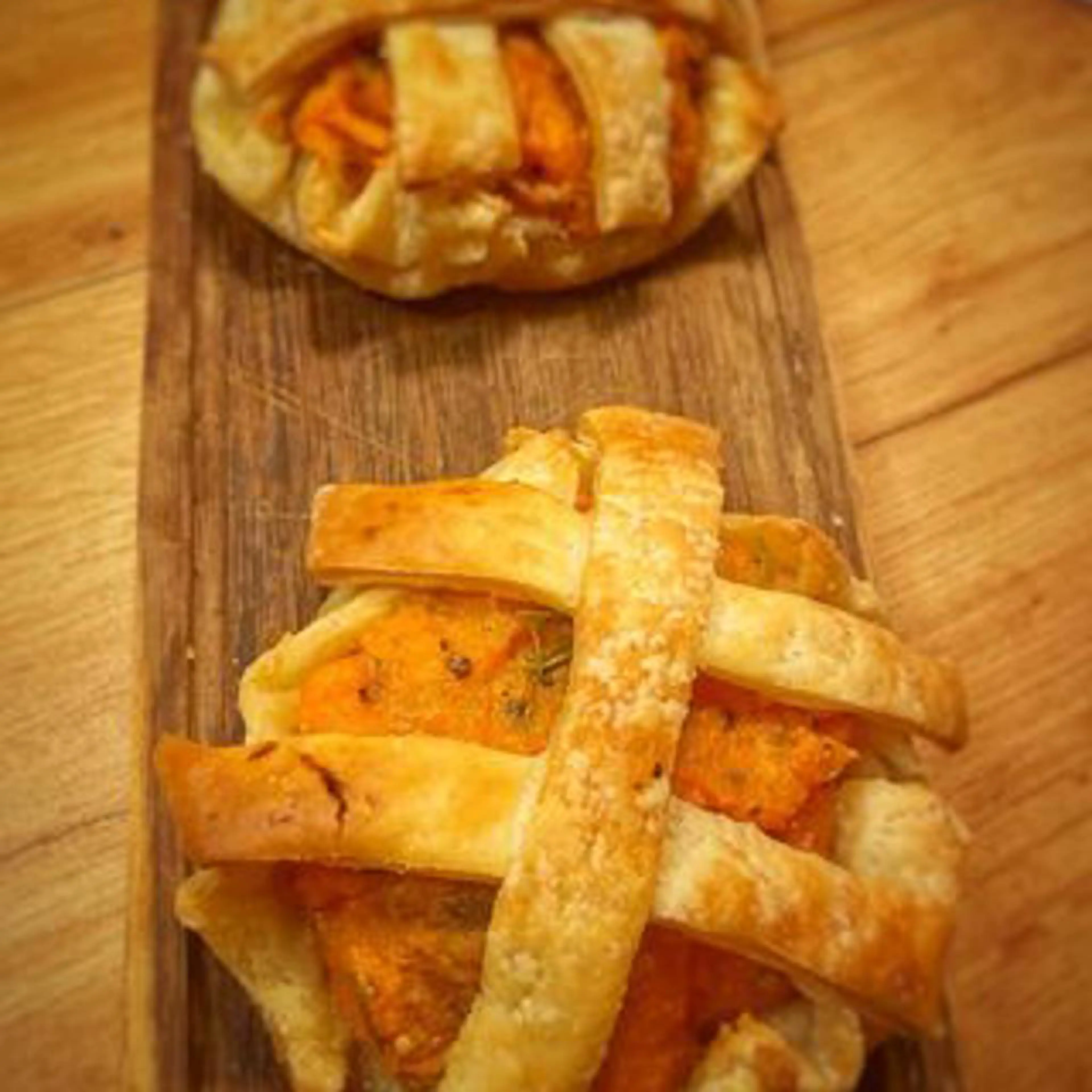 Gluten-free sweet potato tartlets