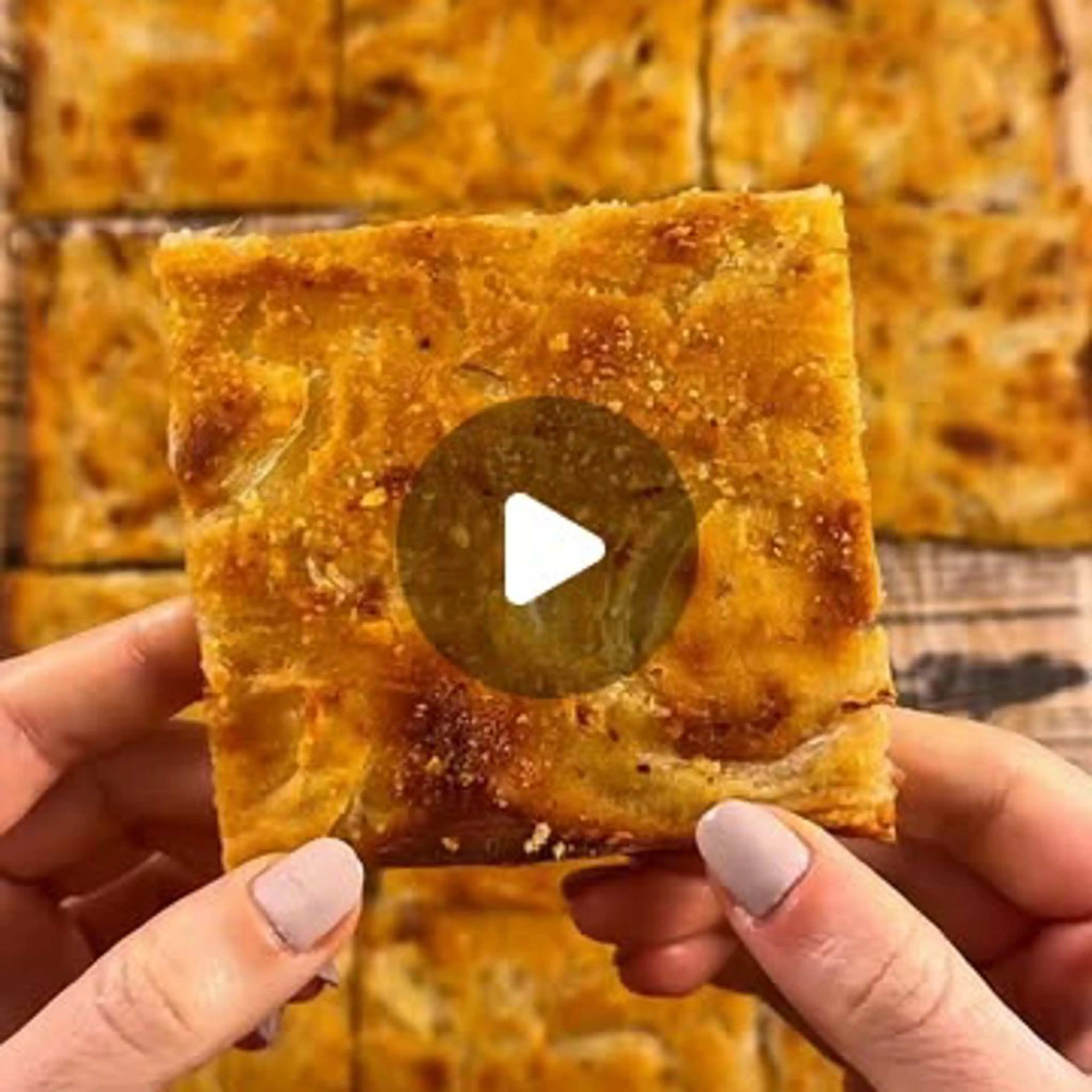 Fennel flatbread